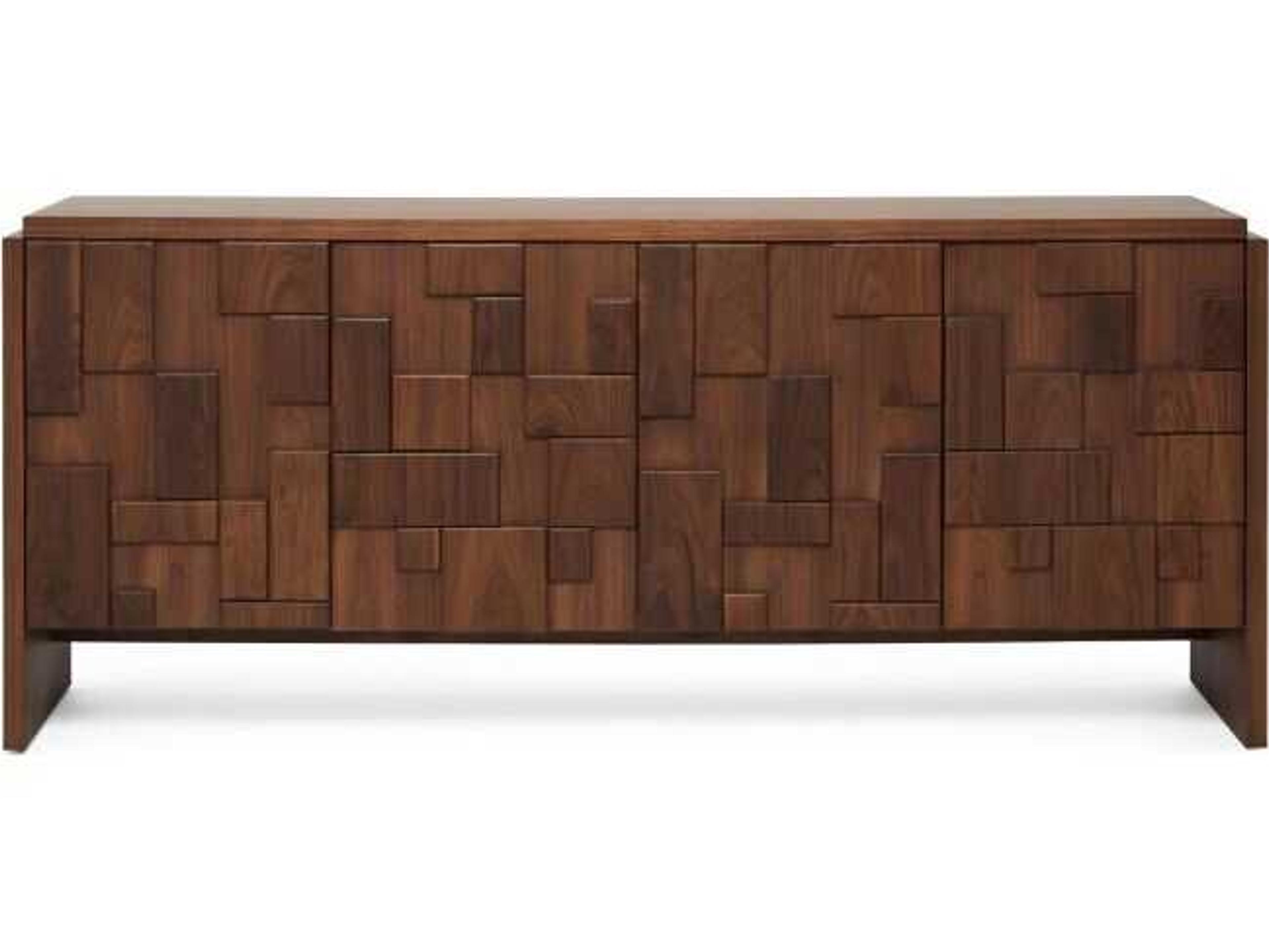 Interlude Home Louise 76" Classic Walnut Media Console