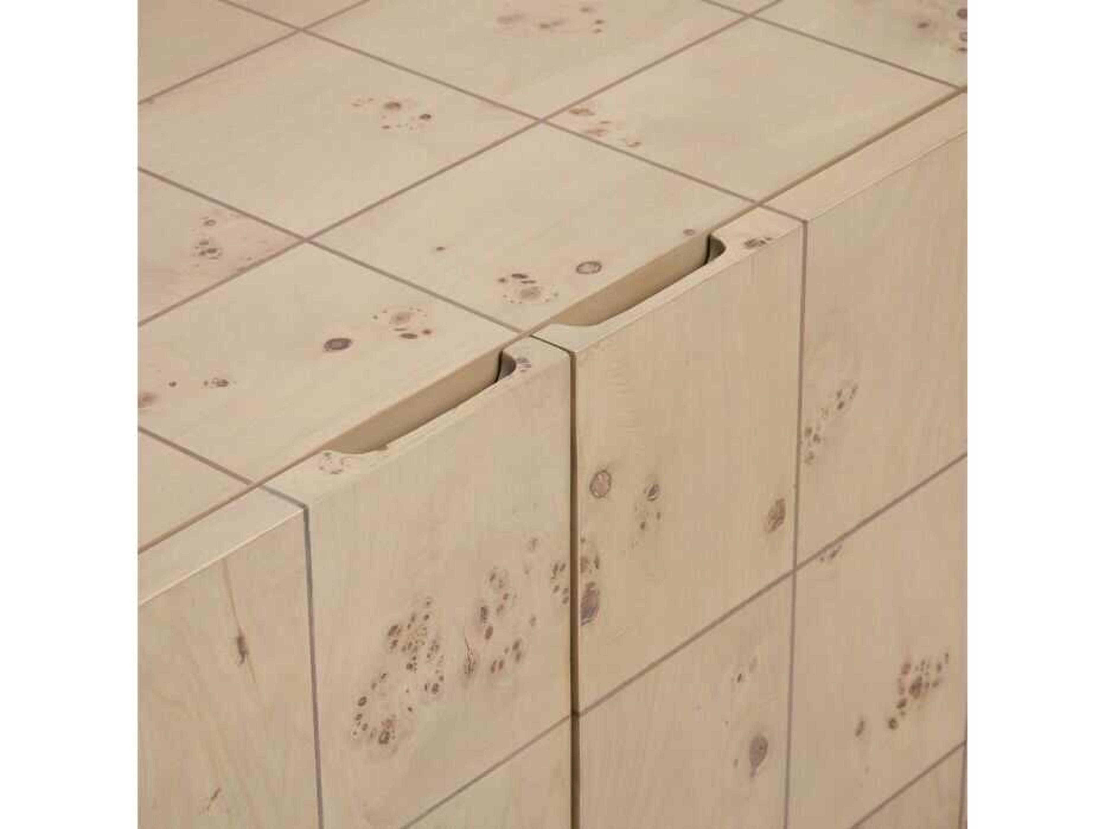 Interlude Home Raphael 72" Washed Taupe Media Console