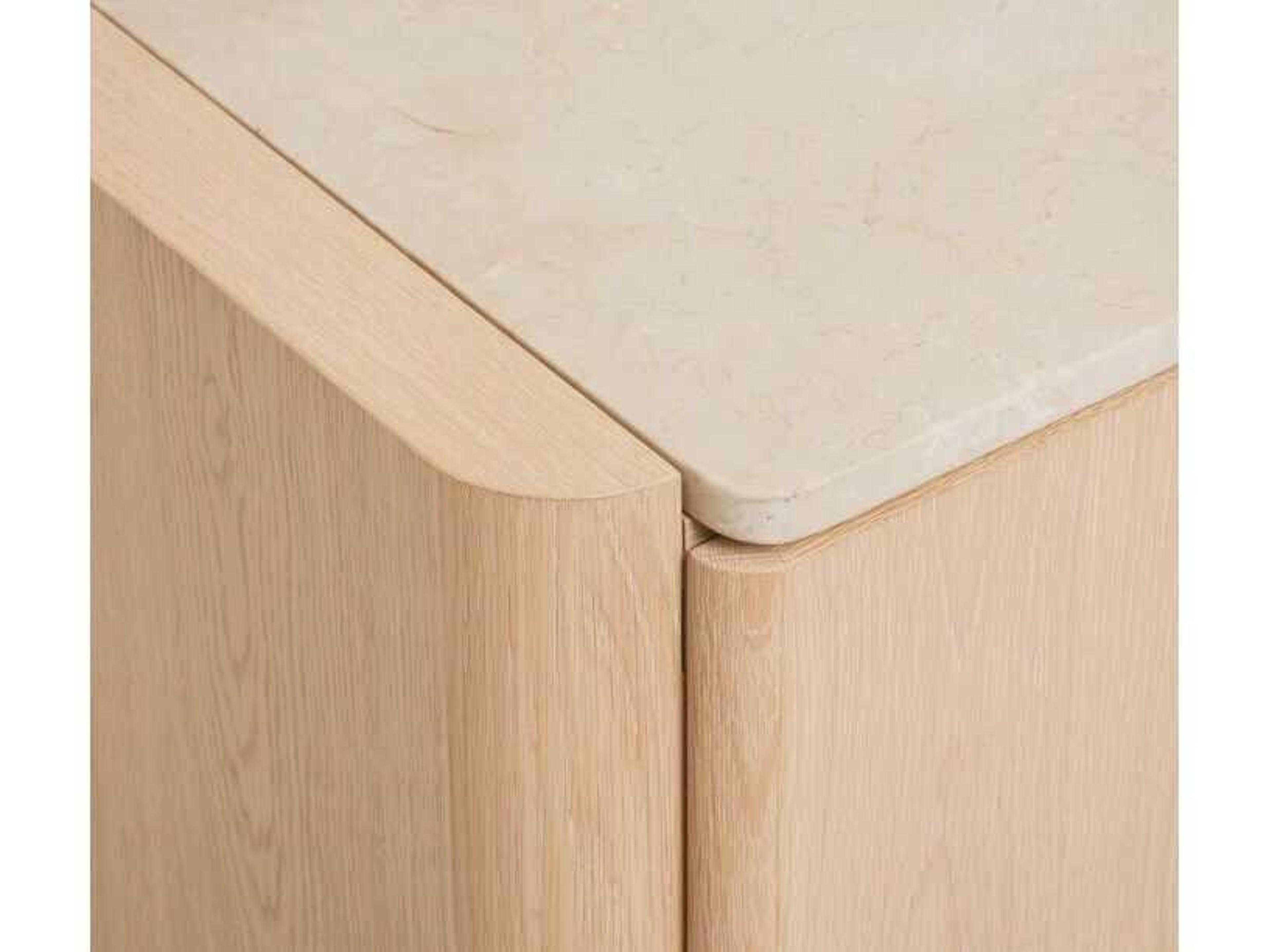 Interlude Home Arden 78" Saddle Honey Media Console