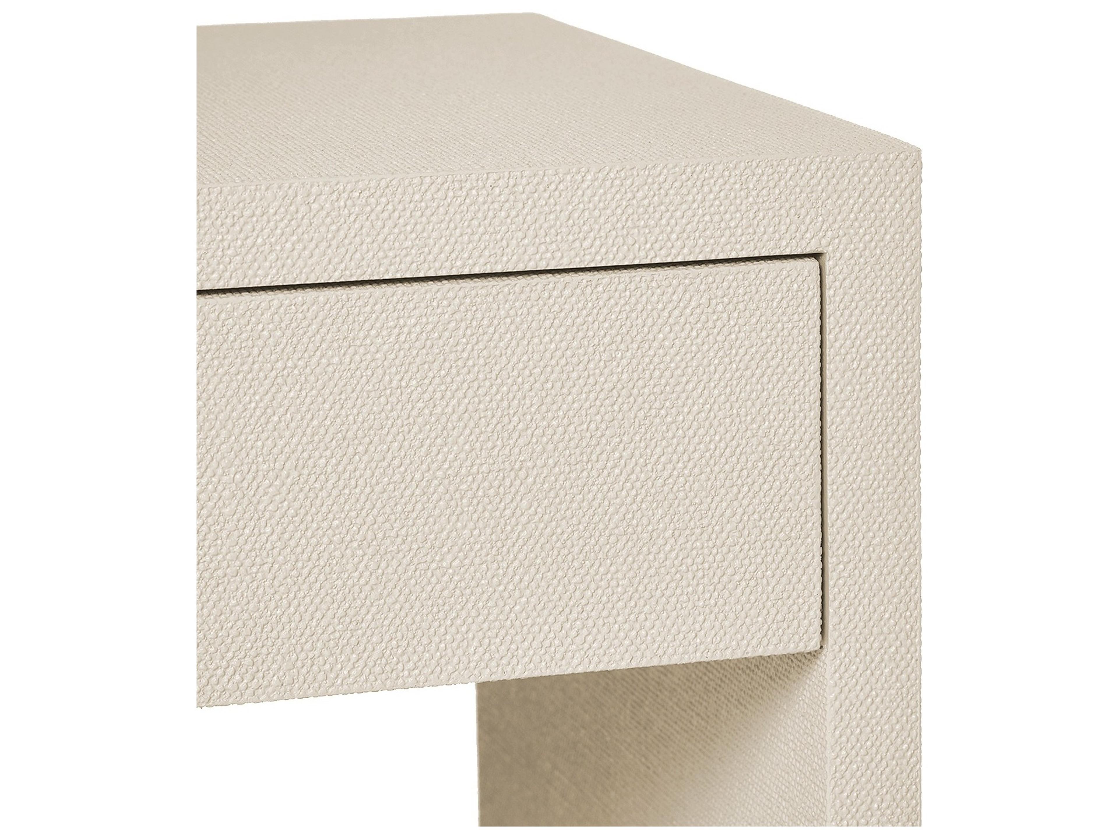 Interlude Home Taylor 2-Drawers Beige Nightstand