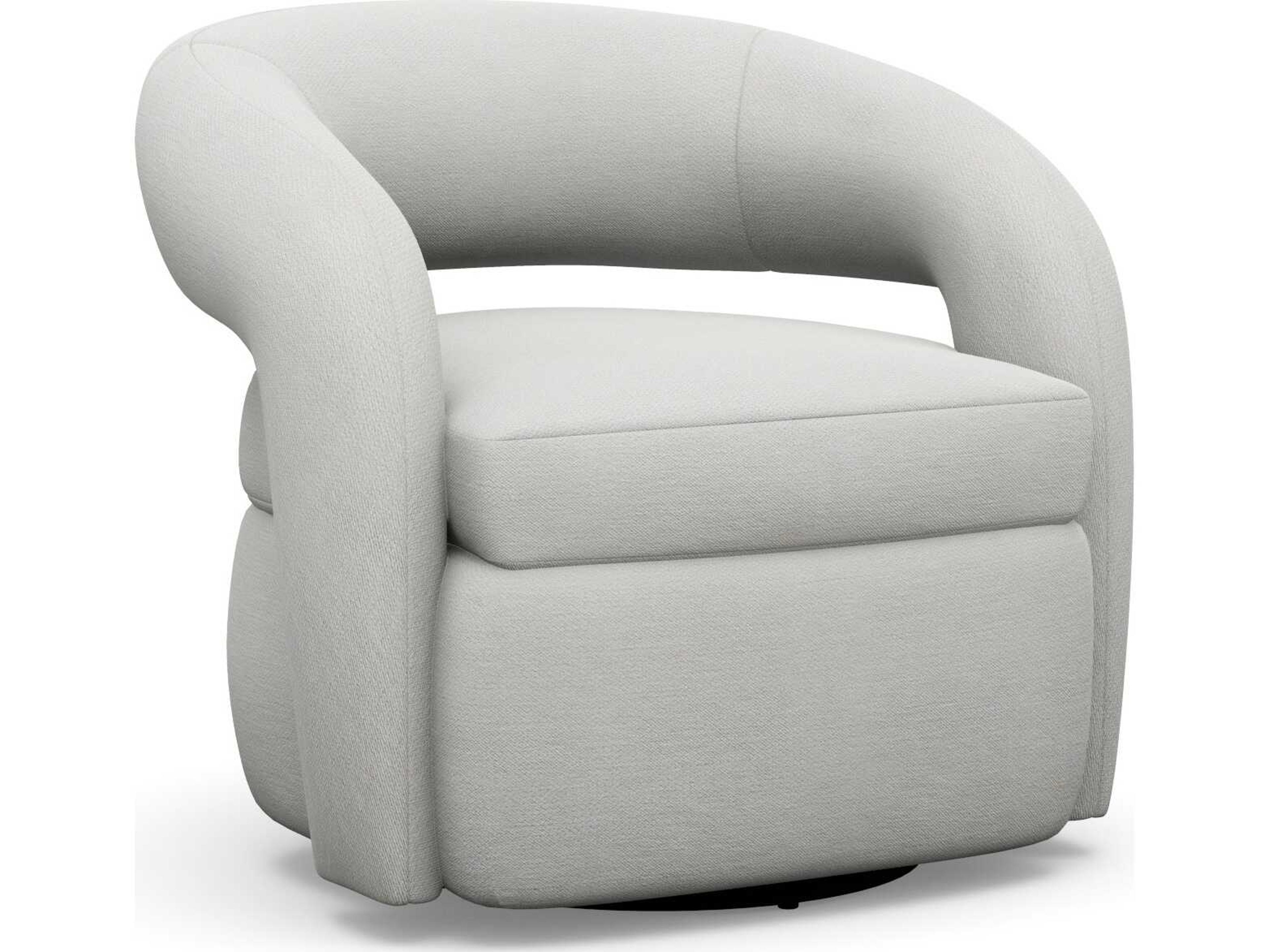 Targa Swivel Cream Accent Chair