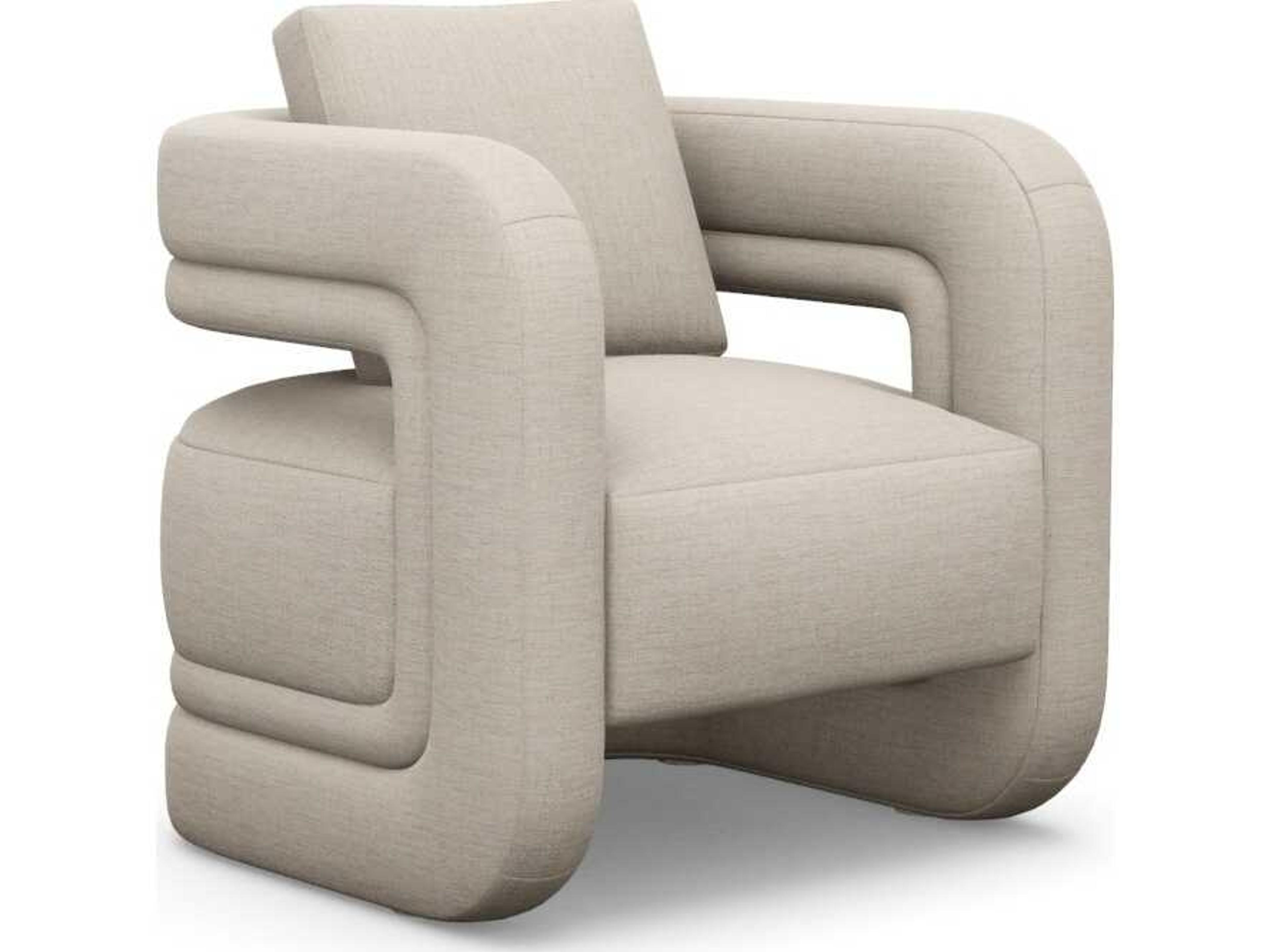 Scillia Beige Accent Chair