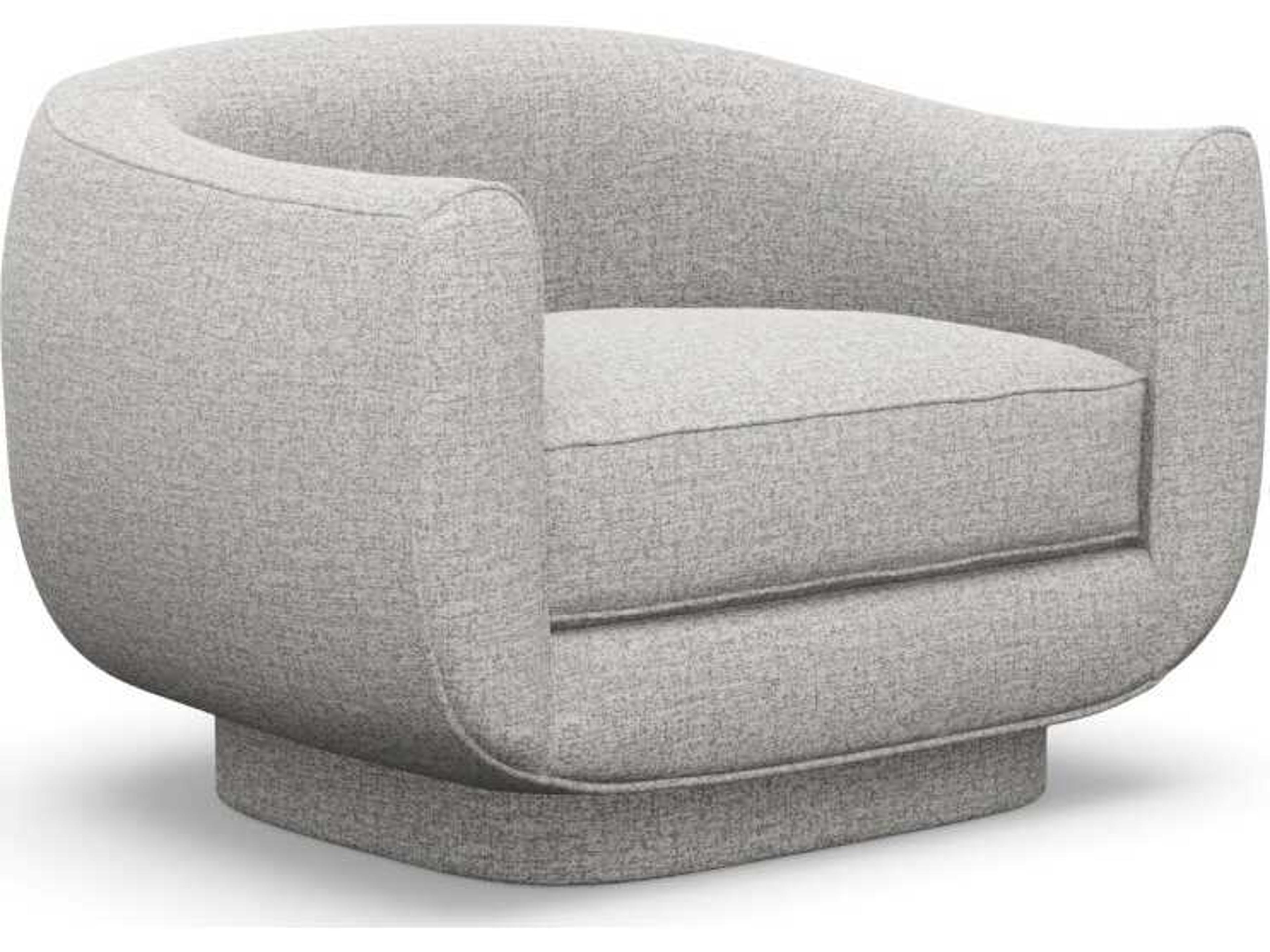 Spectrum Swivel Gray Accent Chair