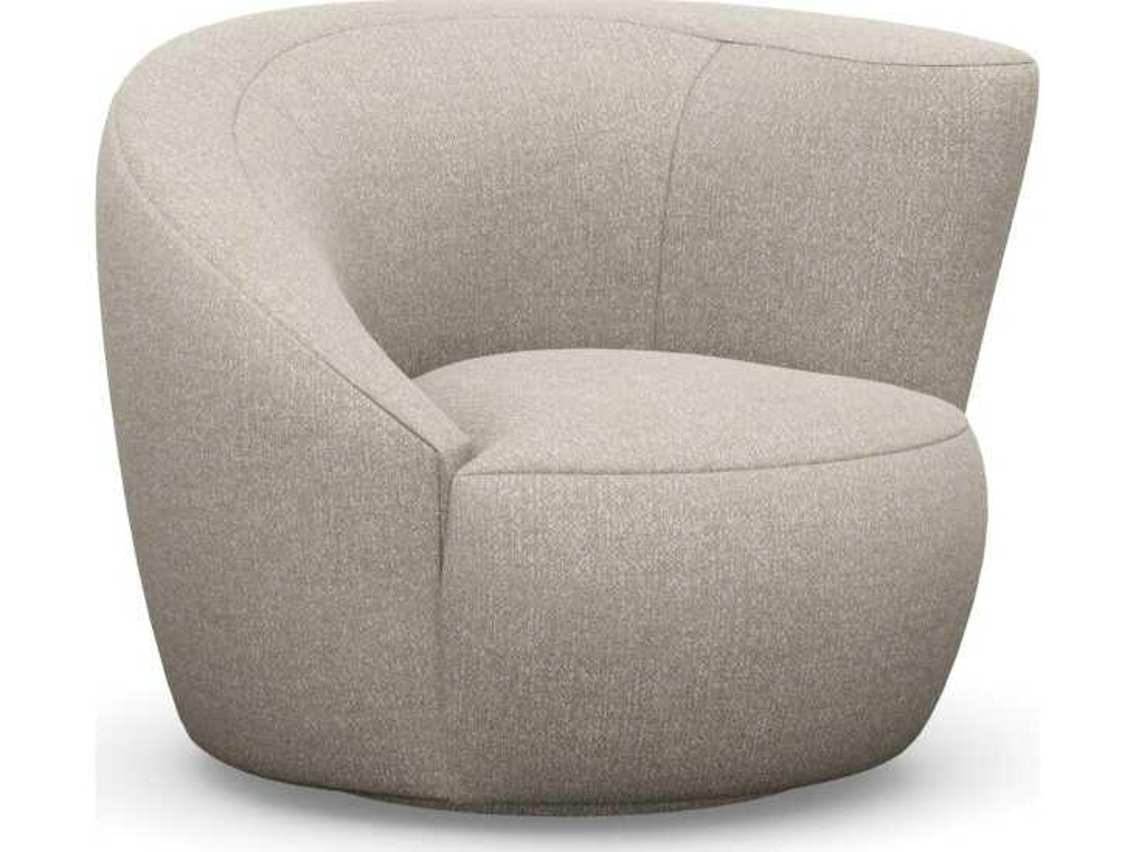 Carlisle Swivel Beige Accent Chair