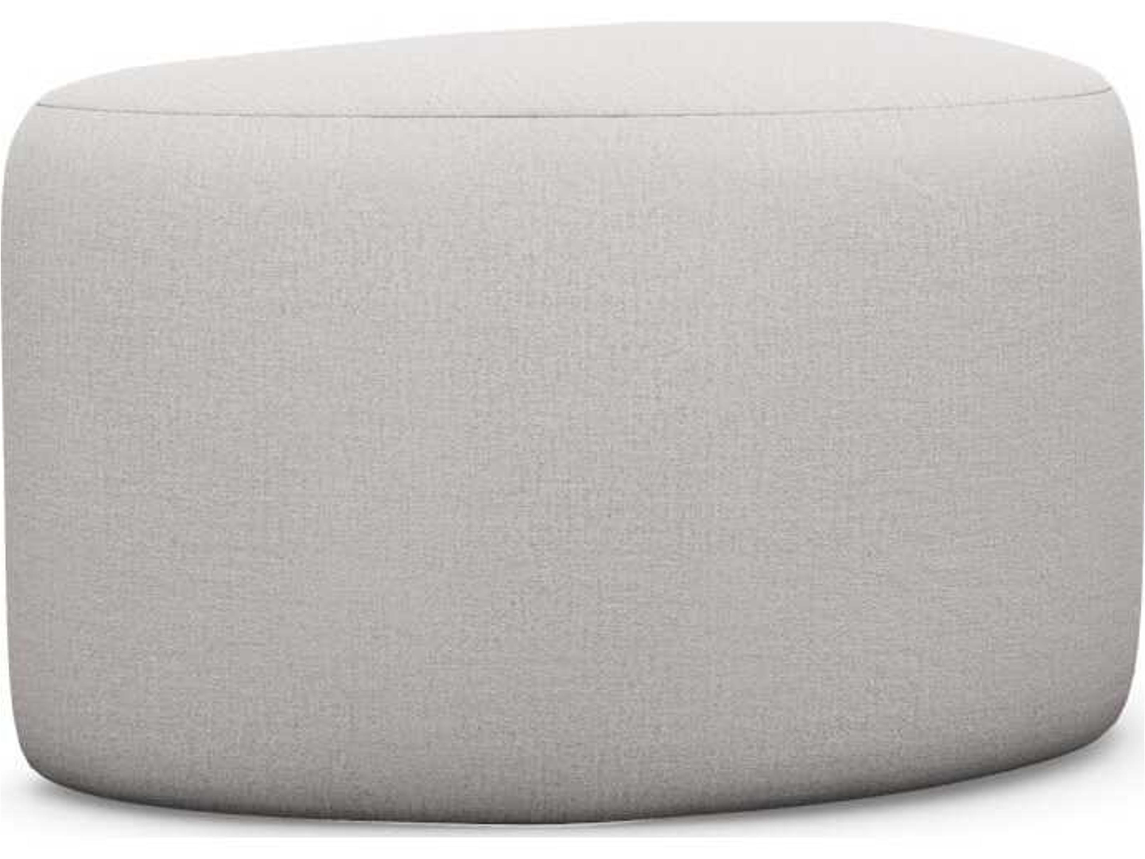Carlisle Bungalow Beige Upholstered Ottoman