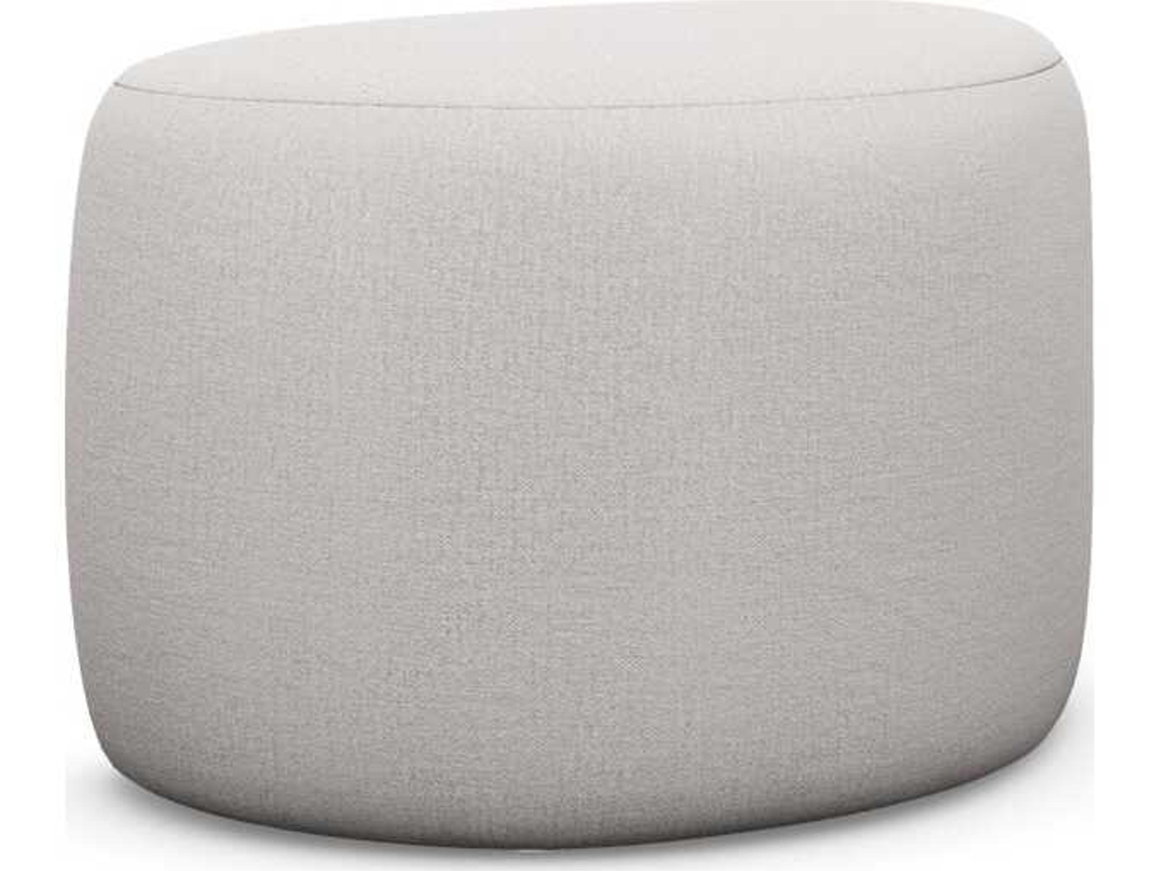 Carlisle Bungalow Cream Upholstered Ottoman