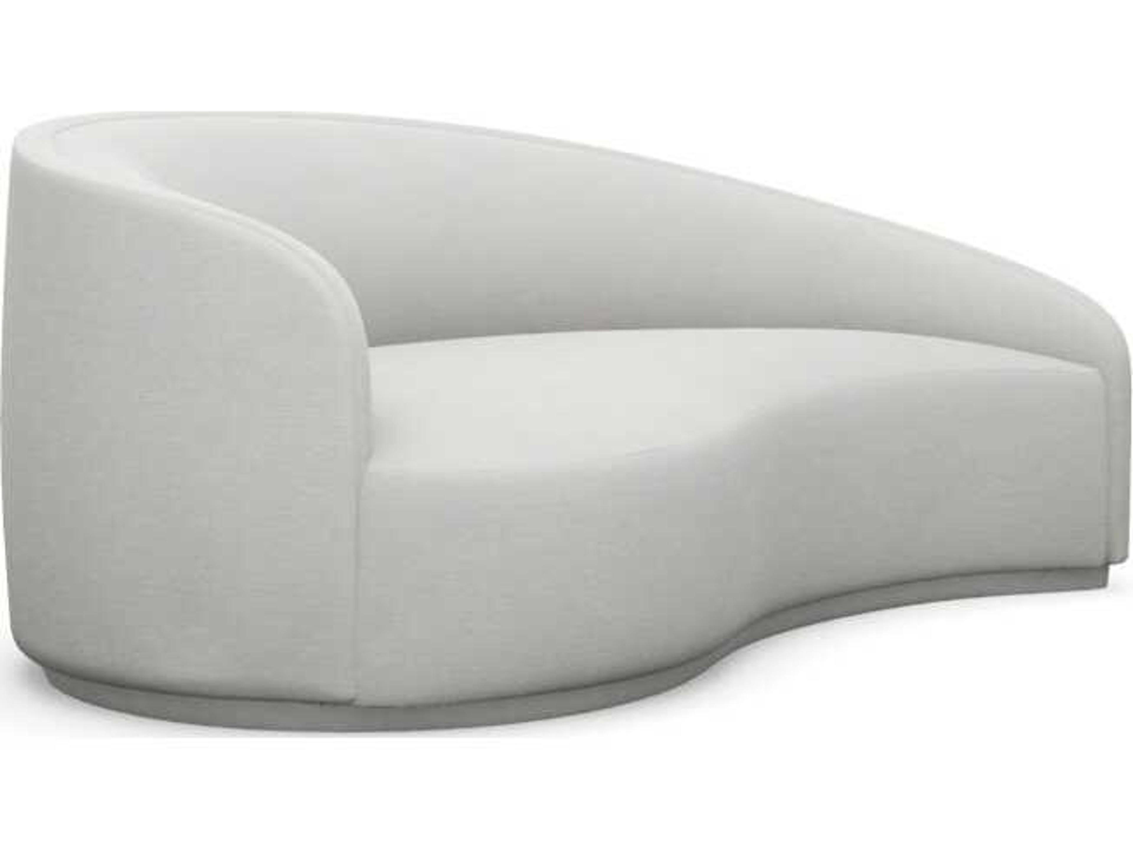 Dana Fresco Gray Upholstered Chaise