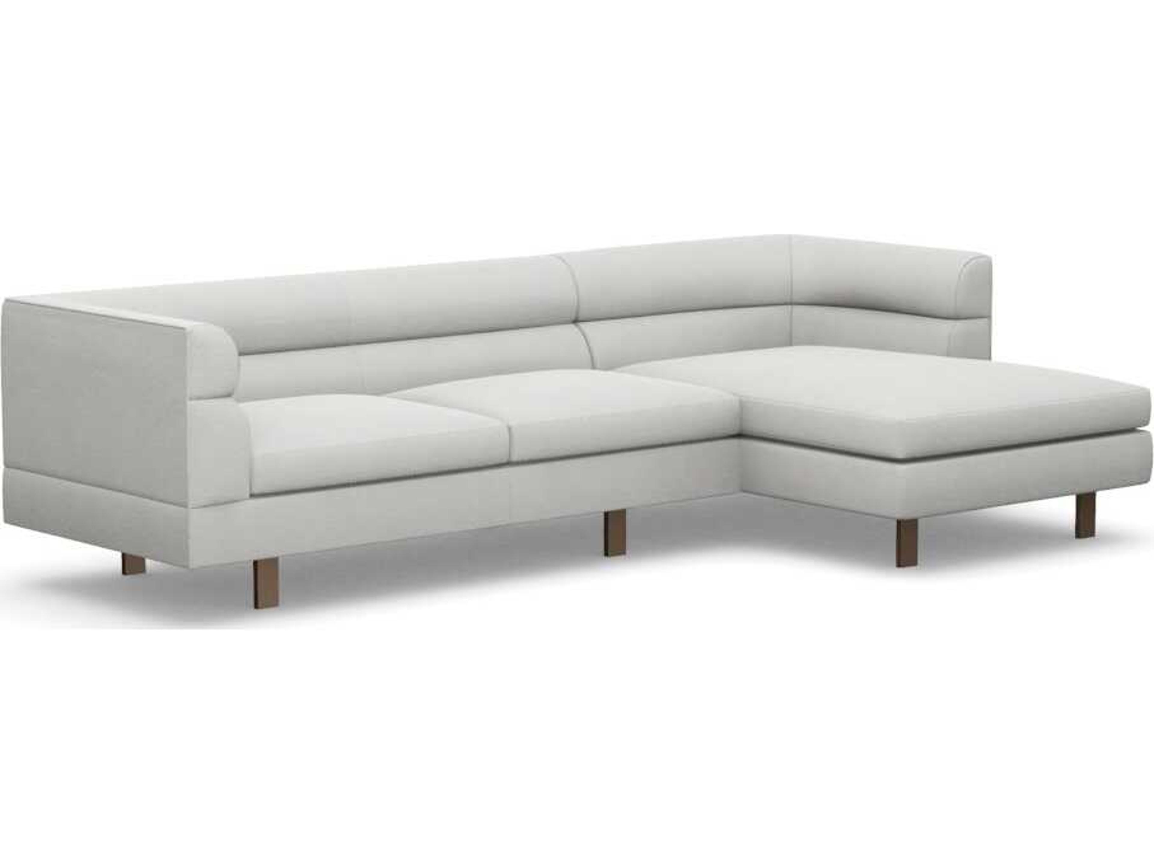 Ornette Gray Upholstered Sectional Sofa