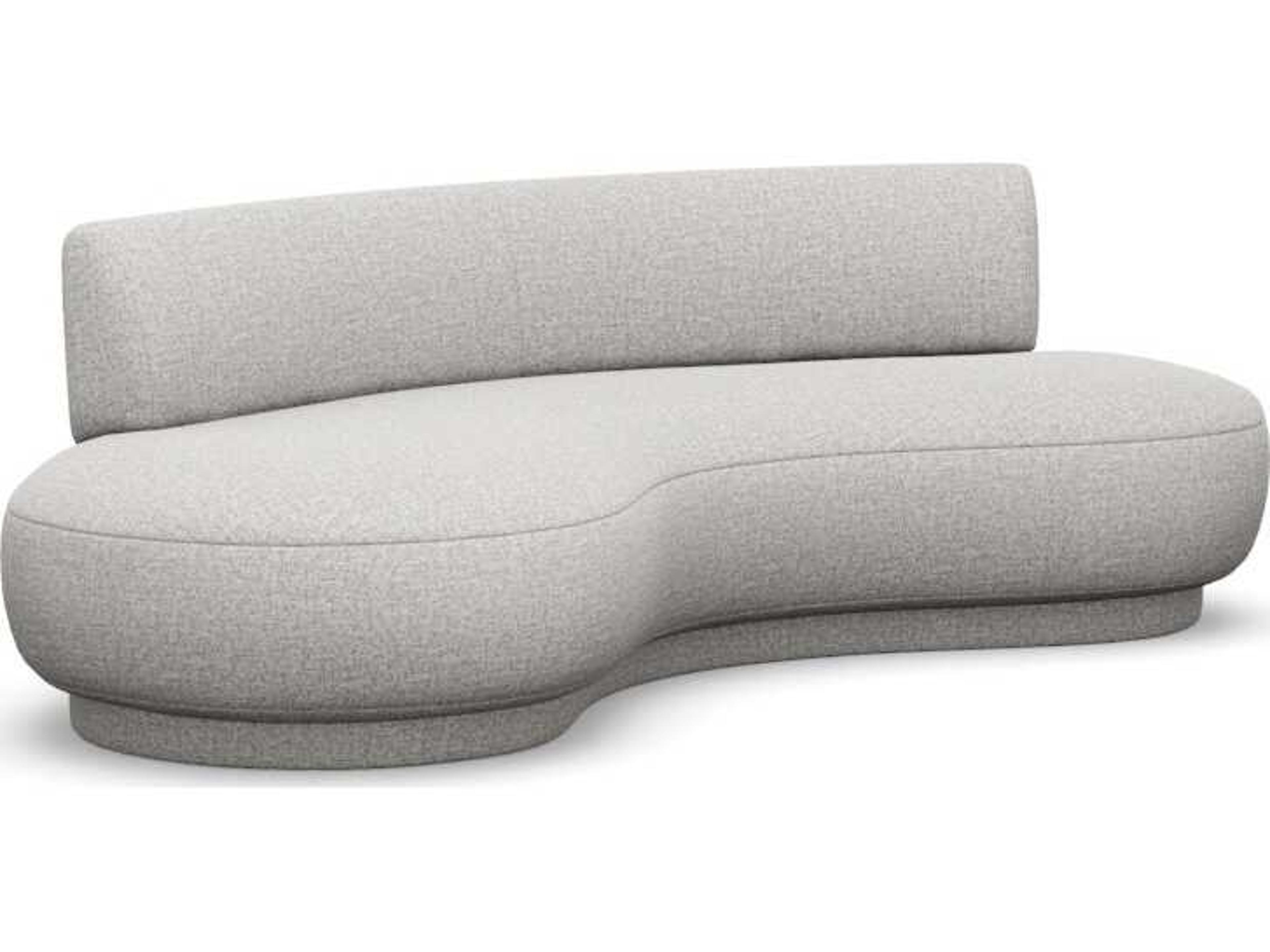 Nuage Storm Gray Upholstered Sofa