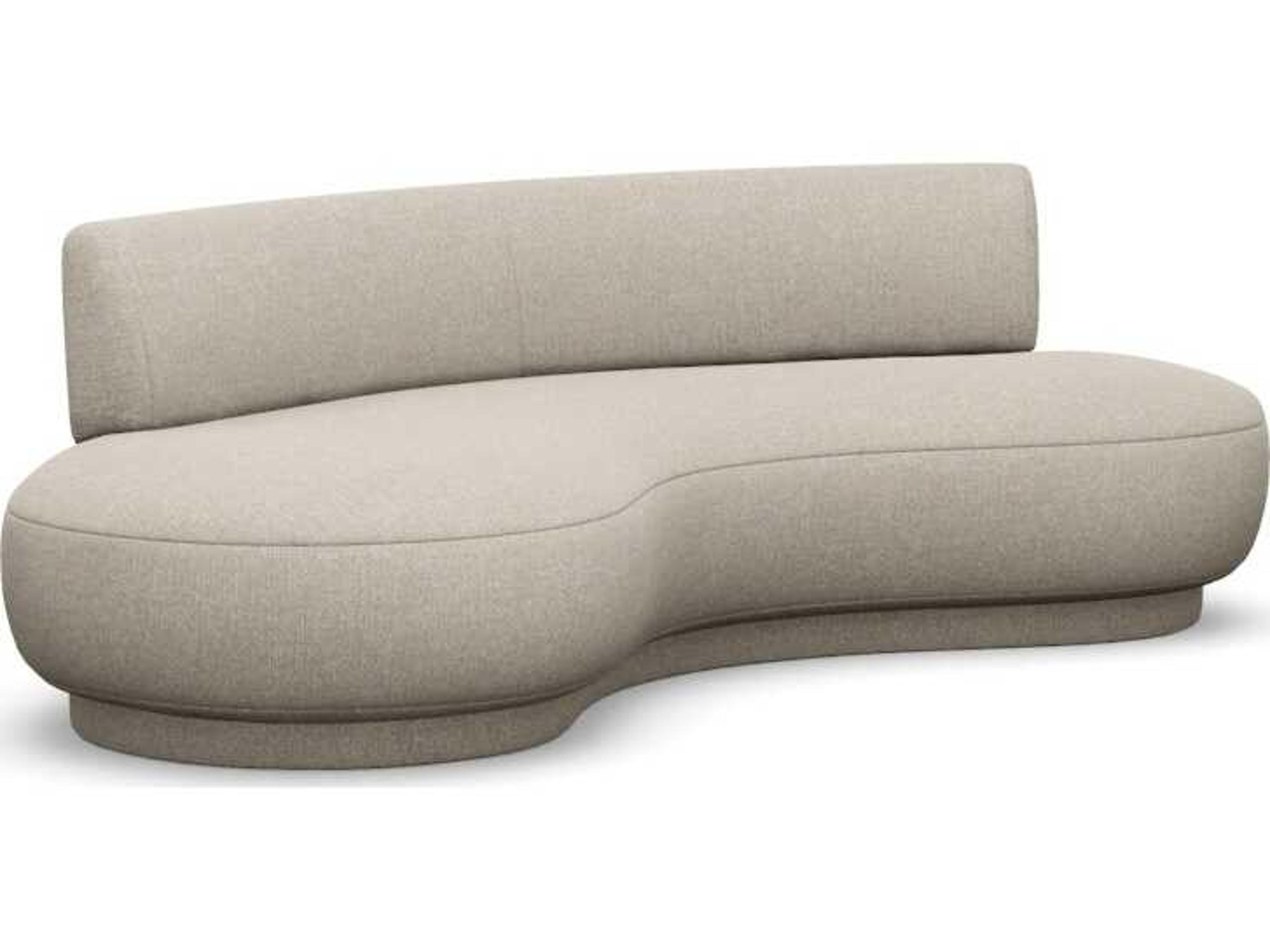 Nuage Wheat Beige Upholstered Sofa
