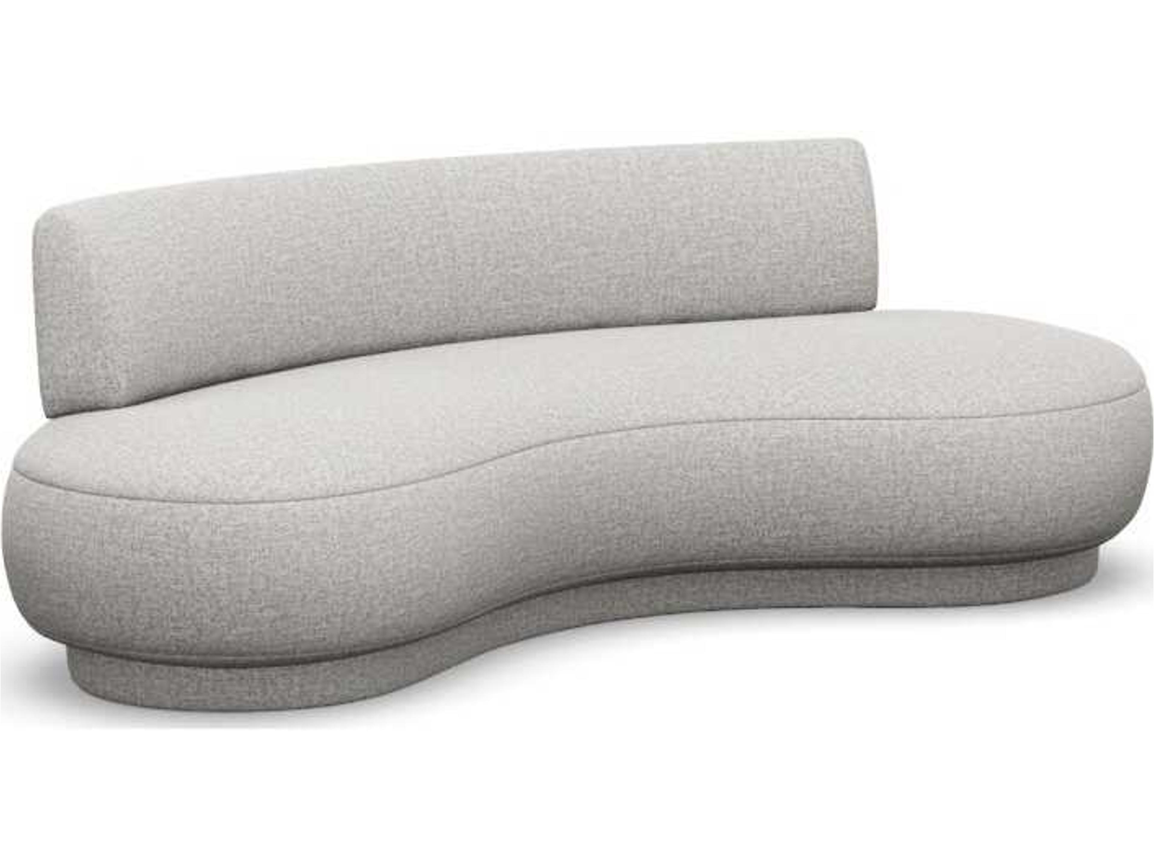 Nuage Storm Gray Upholstered Sofa