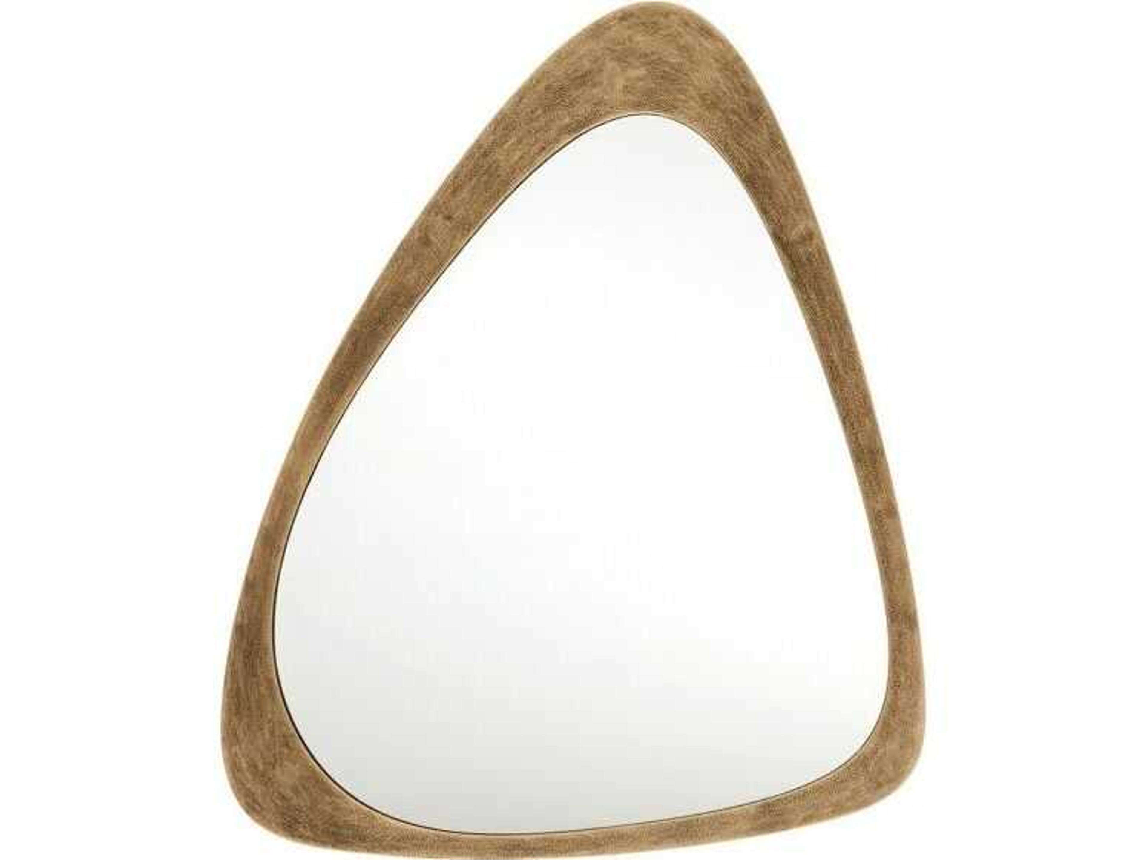 Wales Antique Brass Wall Mirror