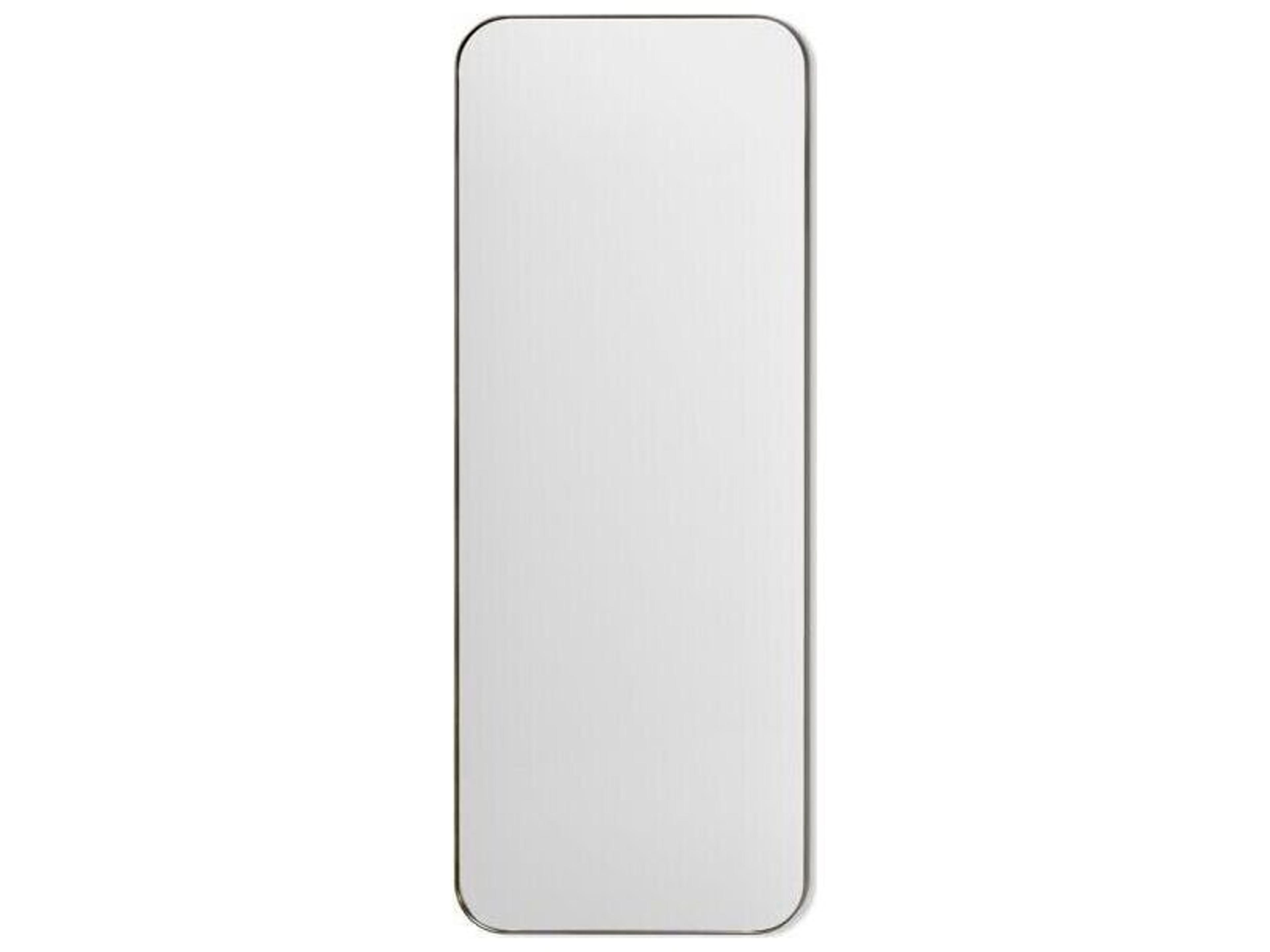 Aalina Brushed Brass Floor Mirror Vertical