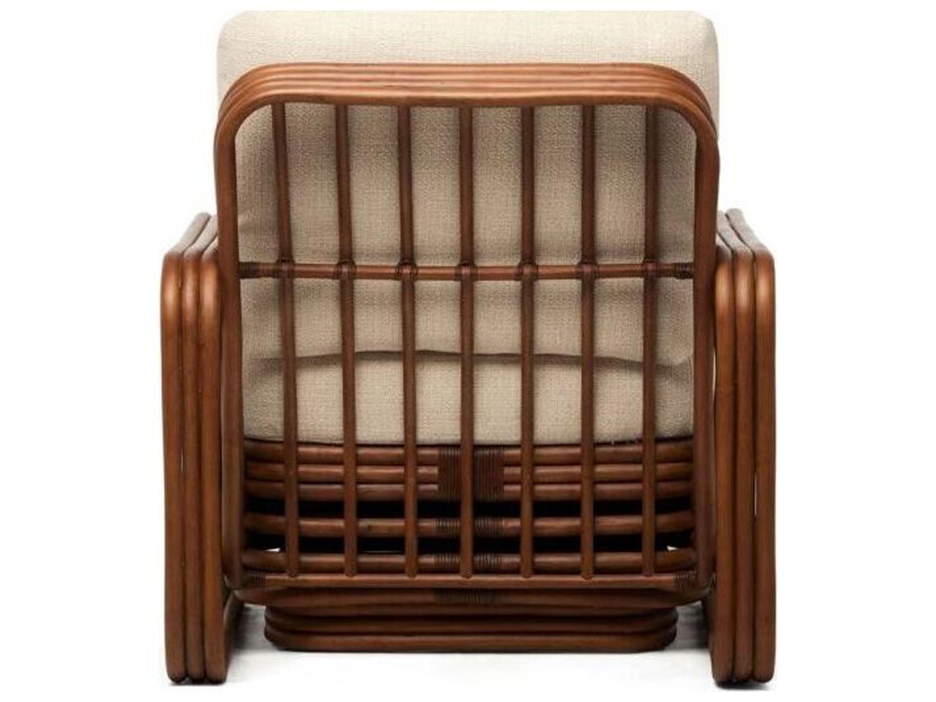 Interlude Home Flagler Lounge Chair - Antique Brown