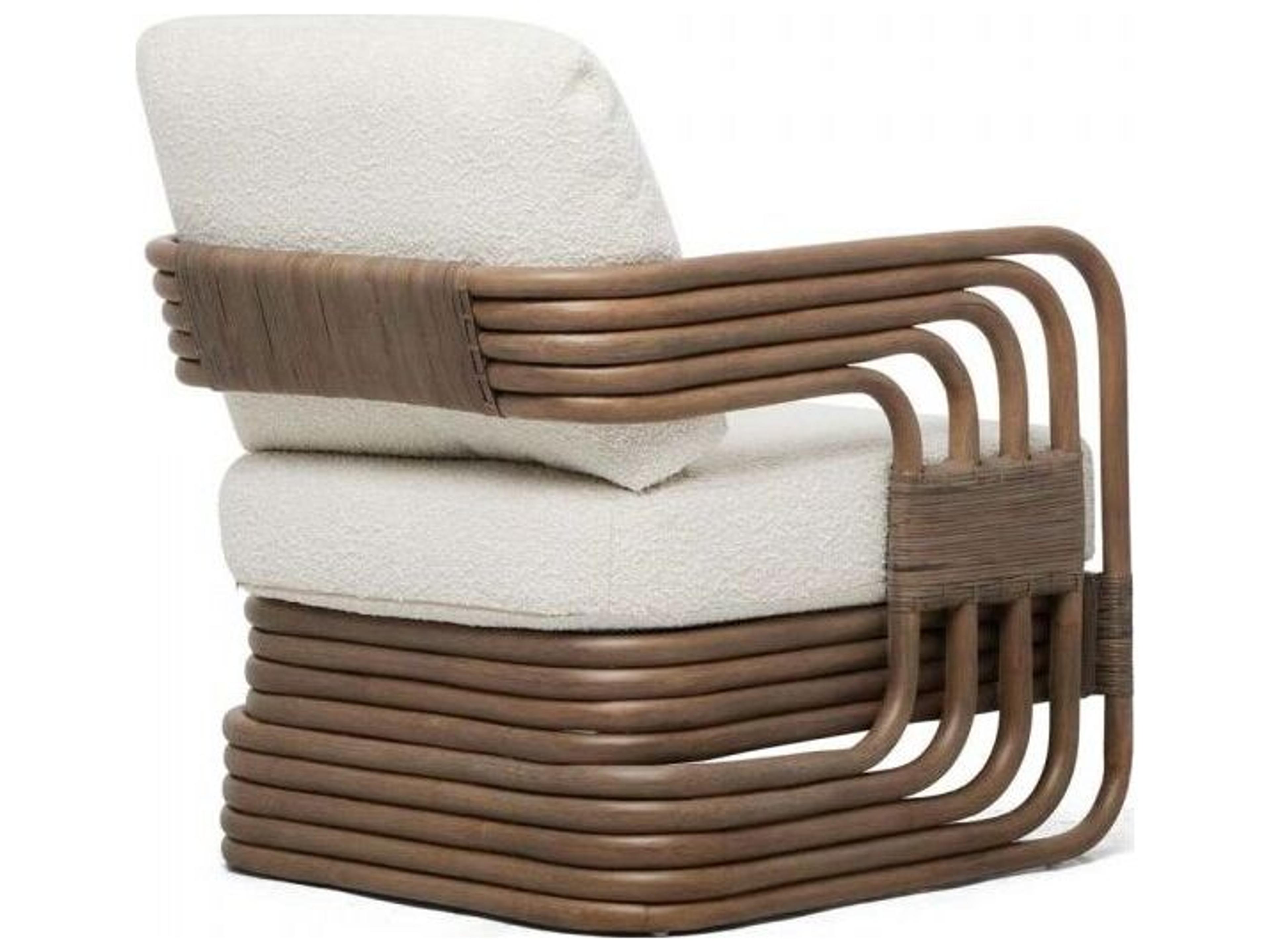 Interlude Home Orchid Lounge Chair - Grey