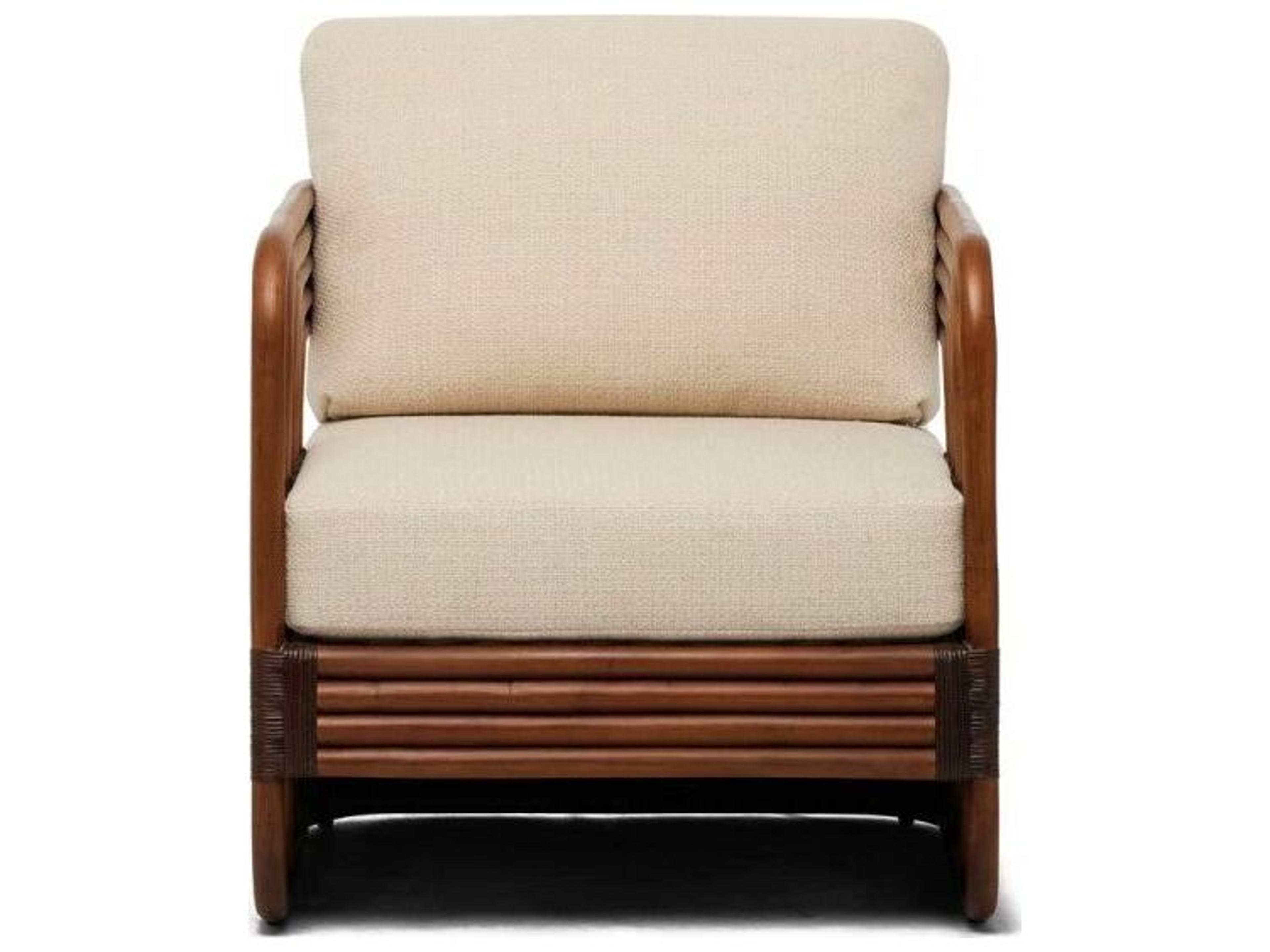 Interlude Home Orchid Lounge Chair - Antique Brown