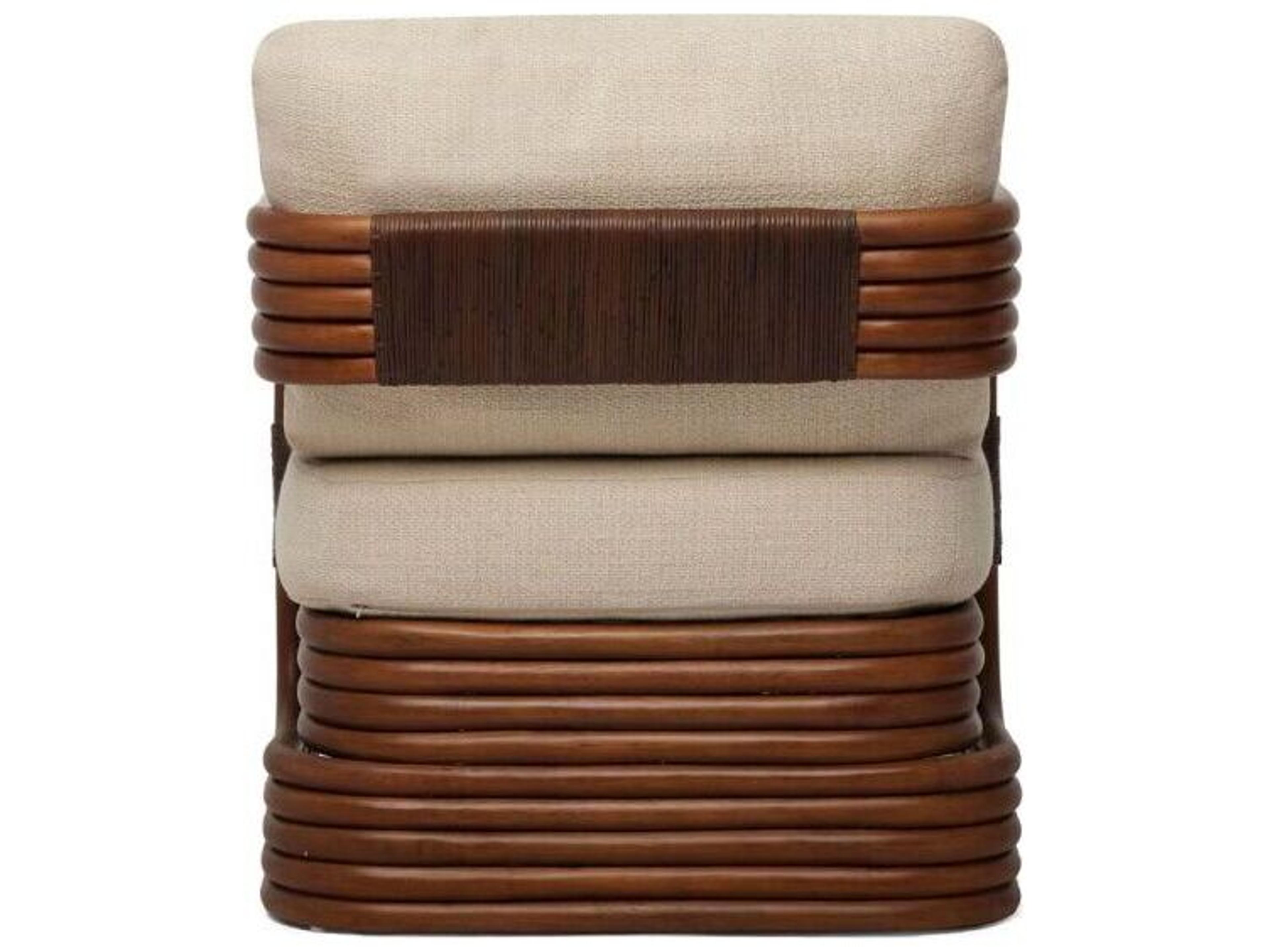 Interlude Home Orchid Lounge Chair - Antique Brown