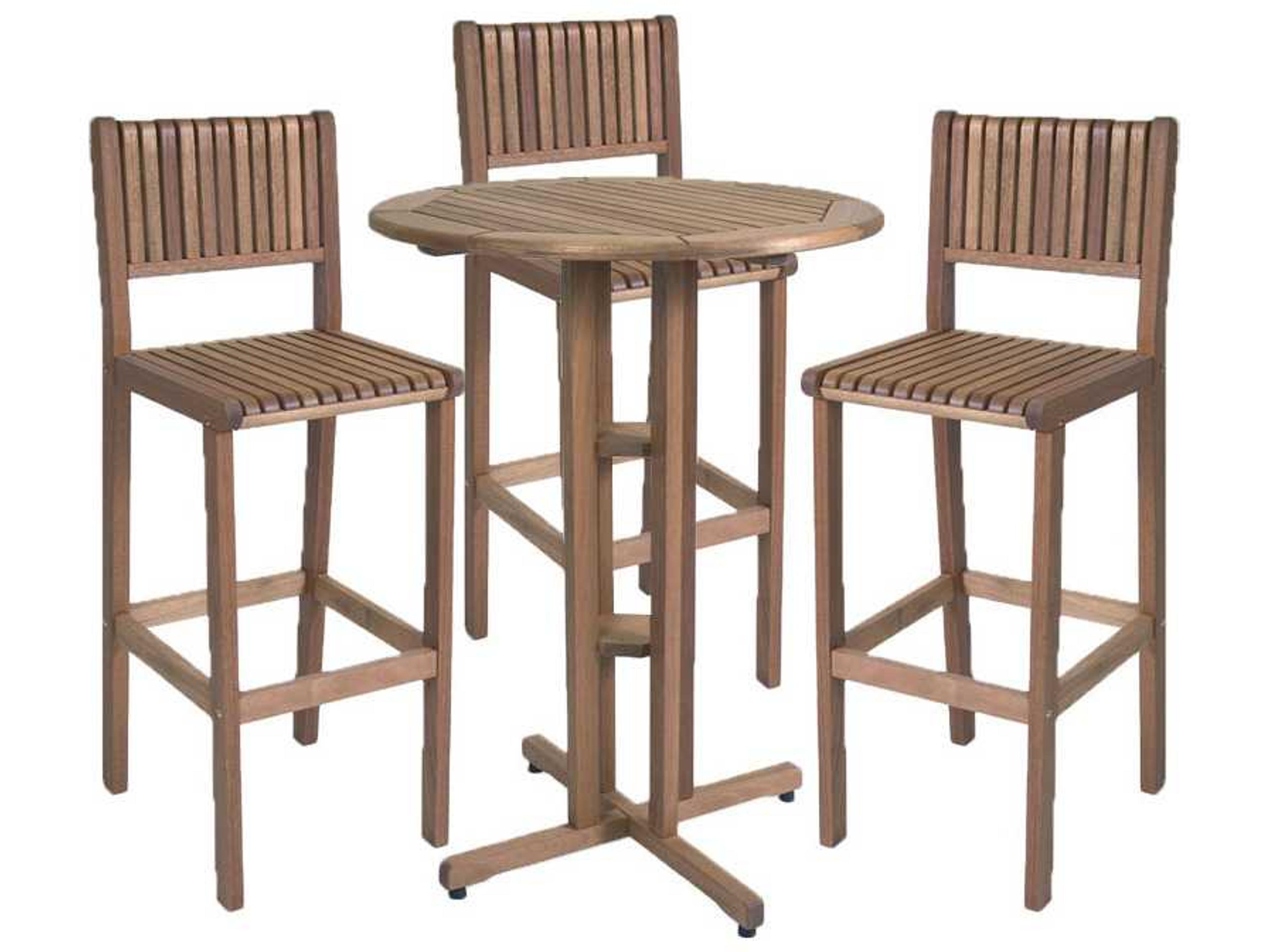 Amazonia Eucalyptus Four Piece Ibiza Bar Set
