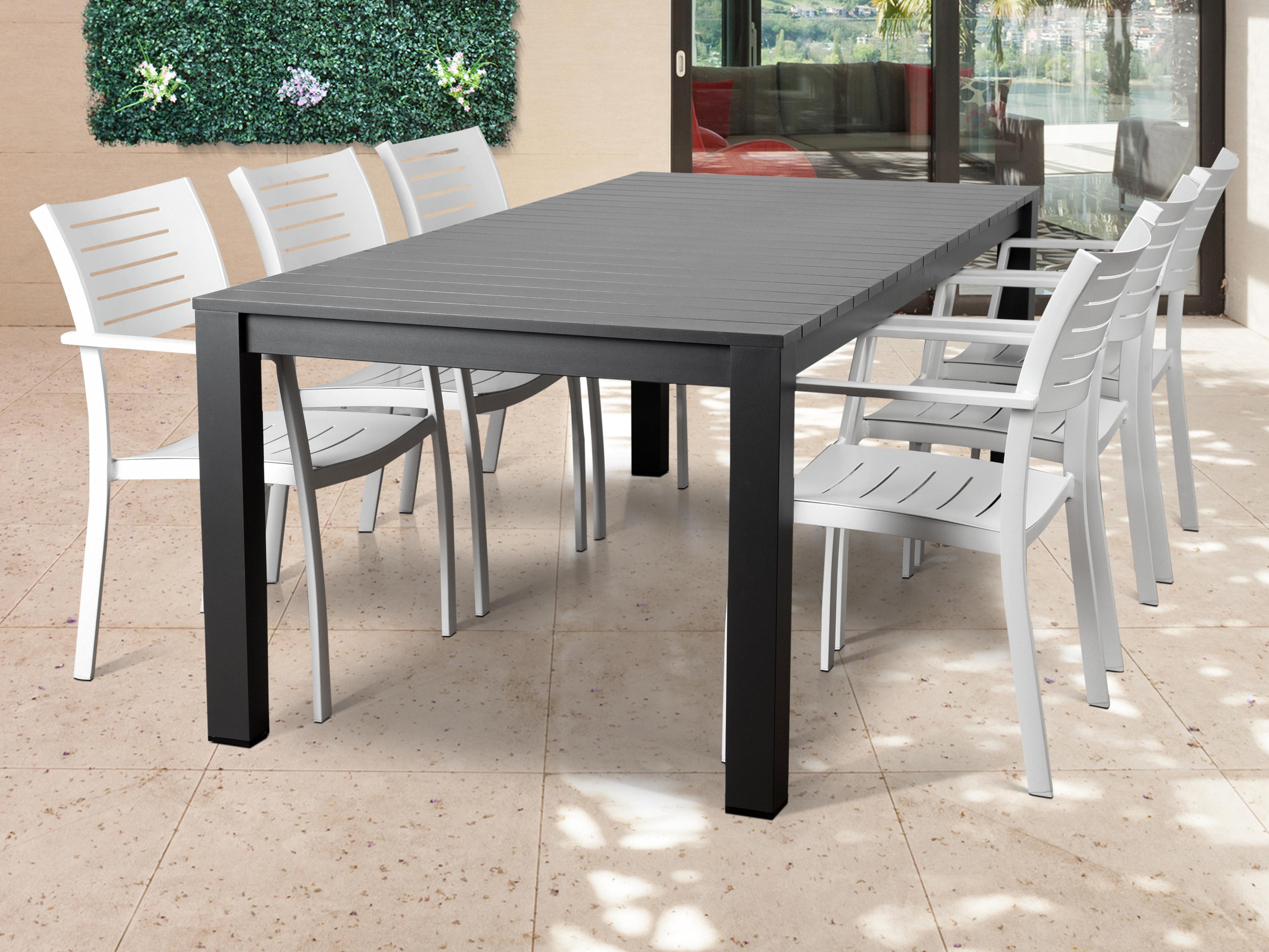 Atlantic Noordam 7 Piece Rectangular Outdoor Dining Set