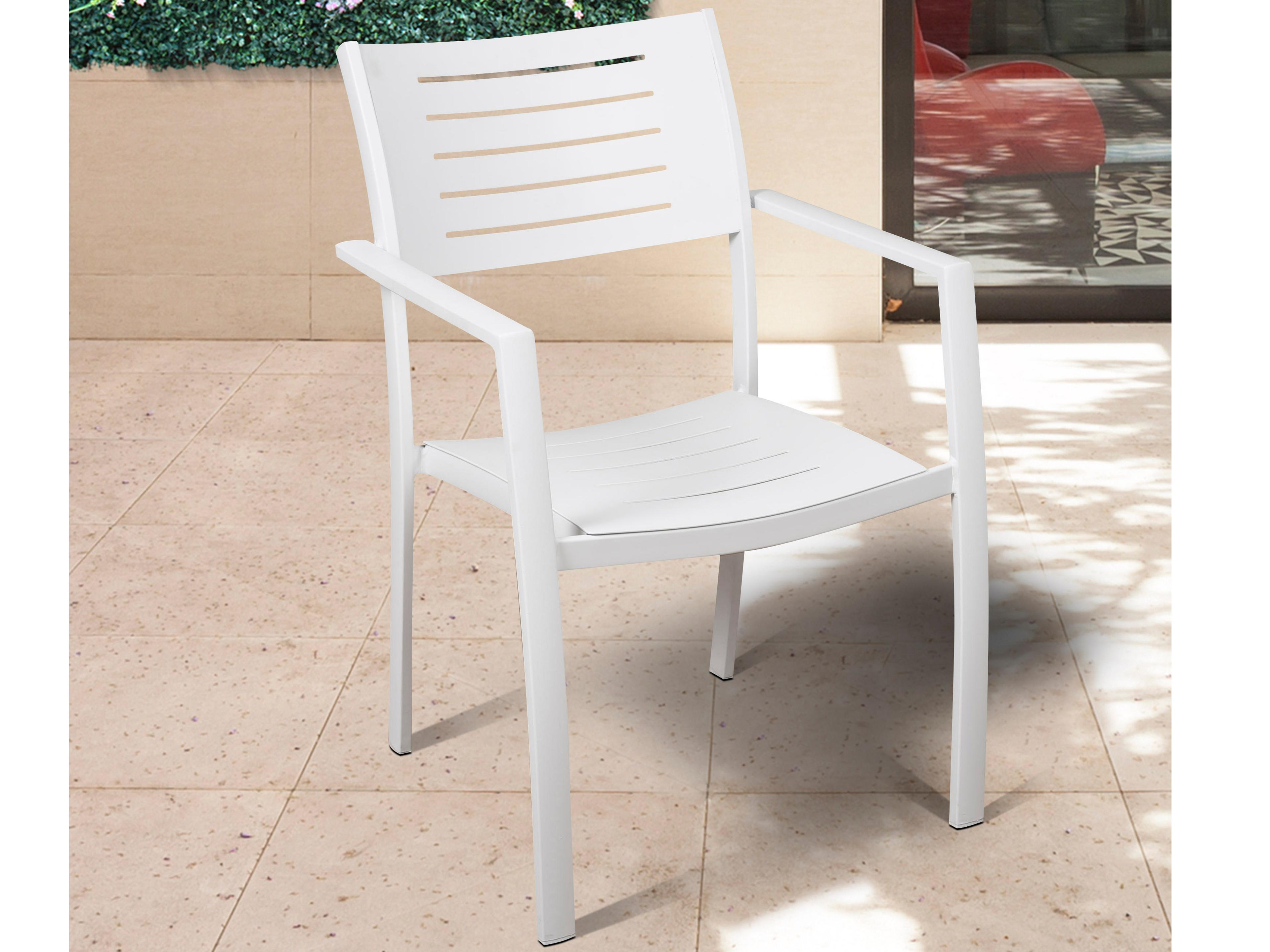 International Home Miami Atlantic Noordam 7 Piece Rectangular Outdoor Dining Set