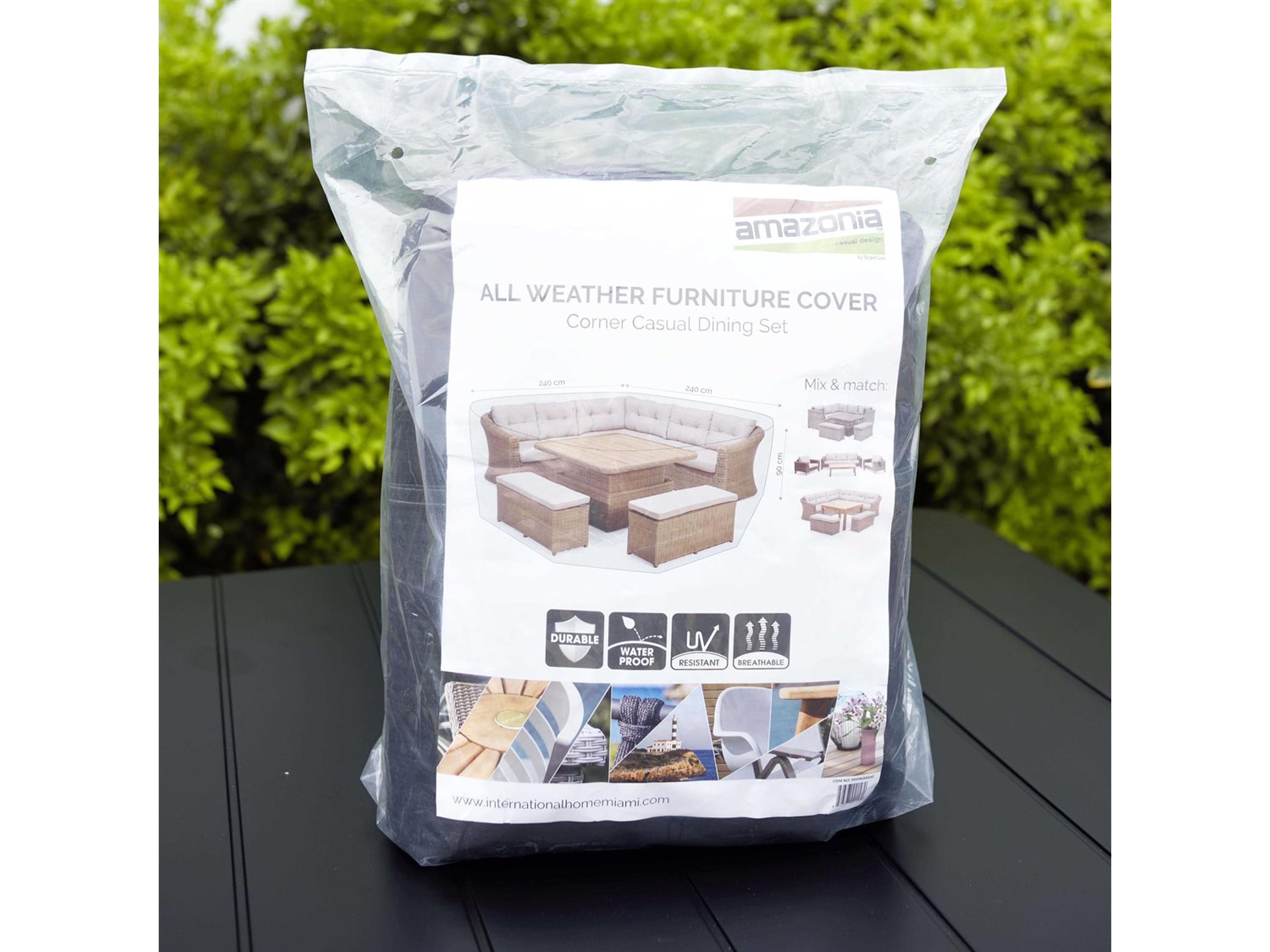 International Home Miami Amazonia Atlantic Patio Dining Set Cover