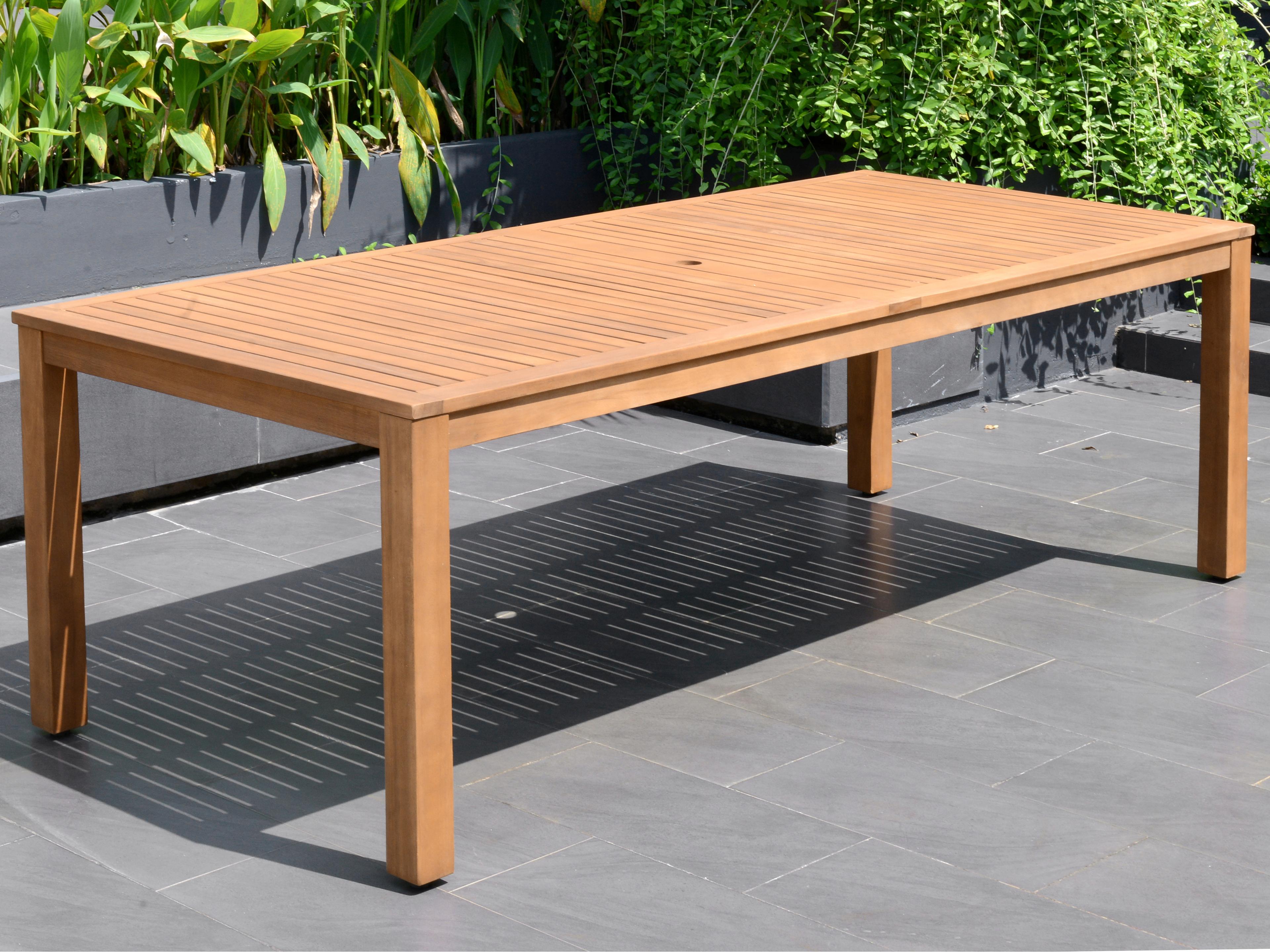 International Home Miami Amazonia Wood Outdoor Patio Dining Set