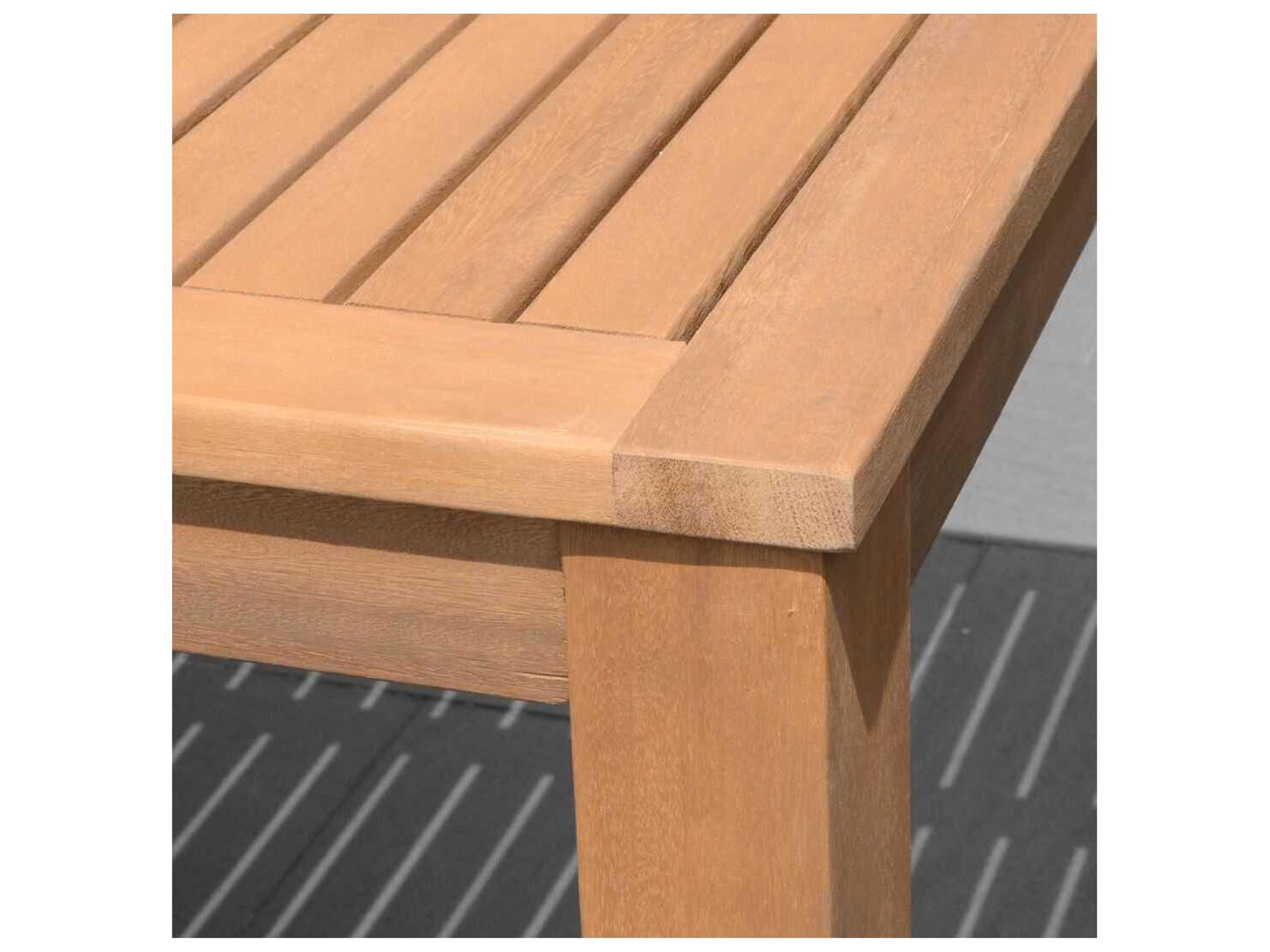 International Home Miami Amazonia Wood Outdoor Patio Dining Set