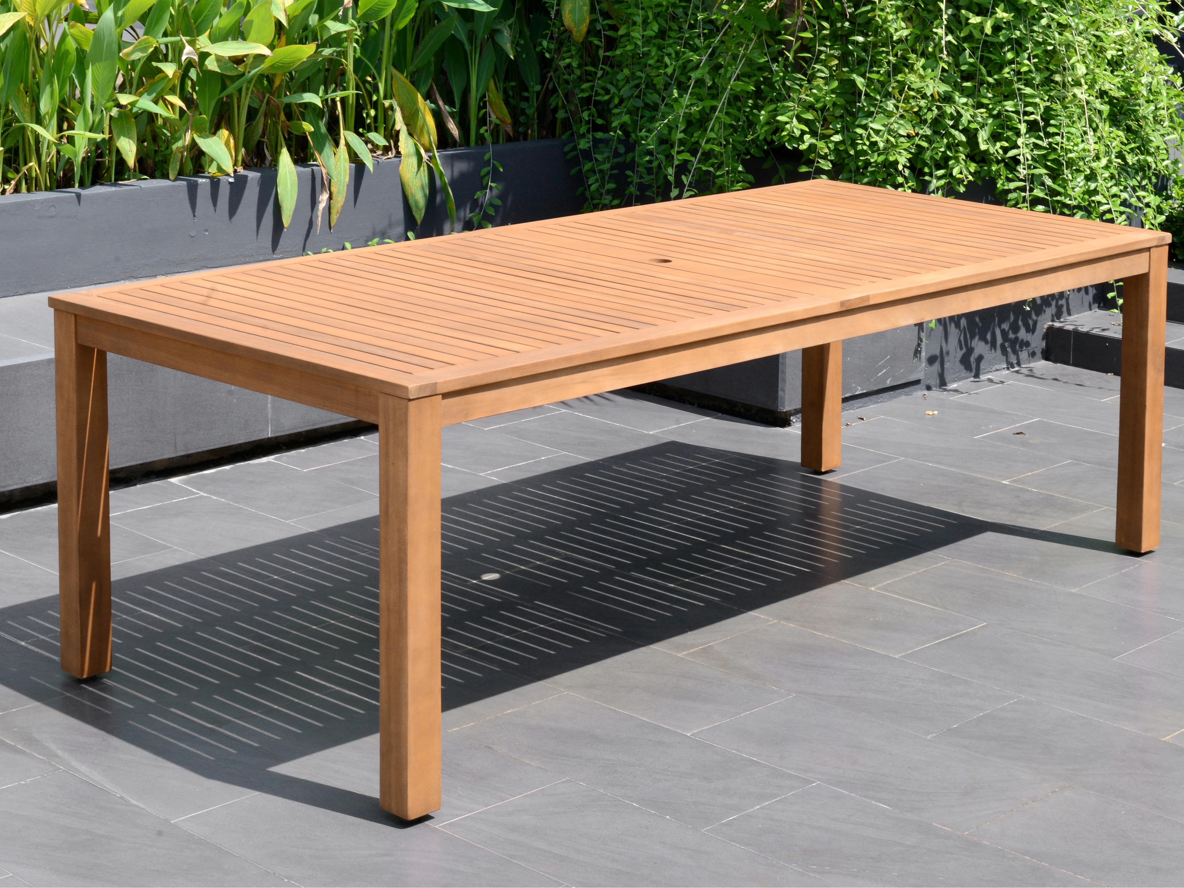 International Home Miami Amazonia Wood Patio Dining Set