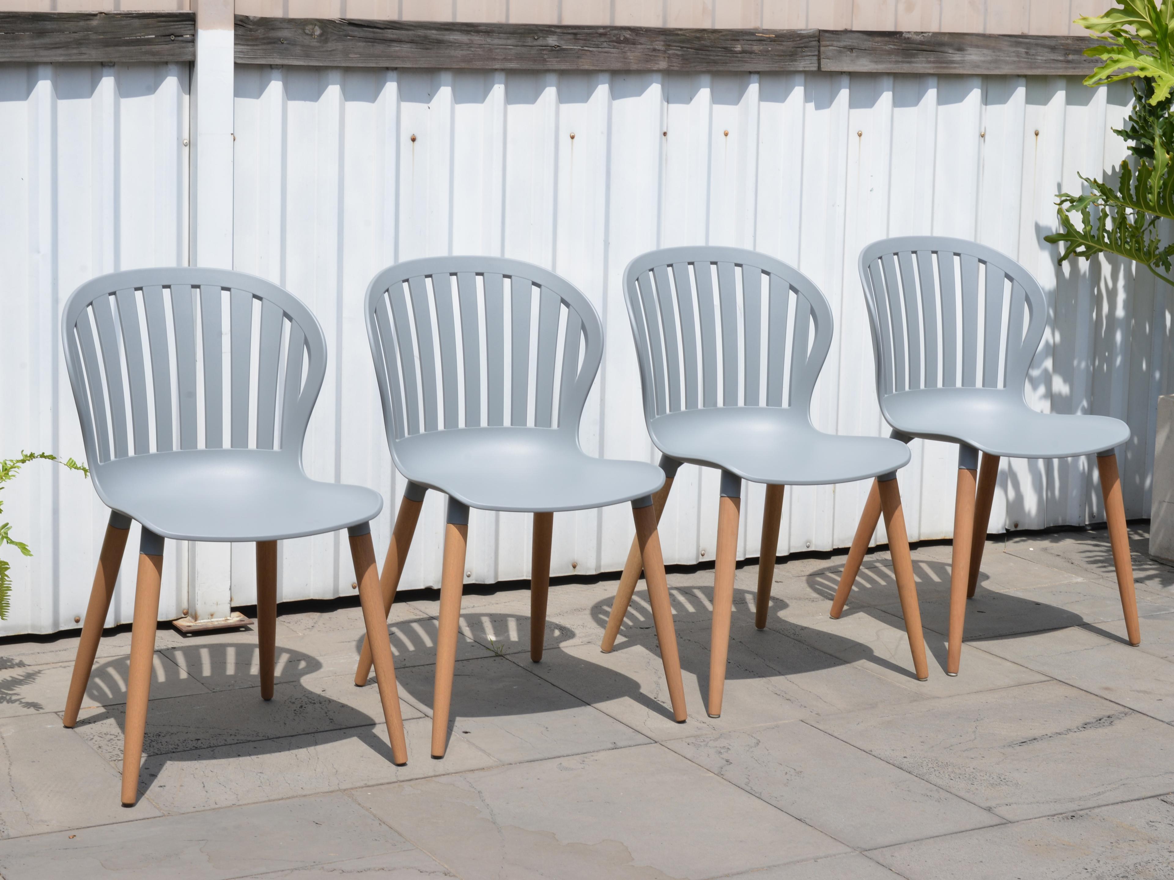 International Home Miami Amazonia Wood Patio Dining Set