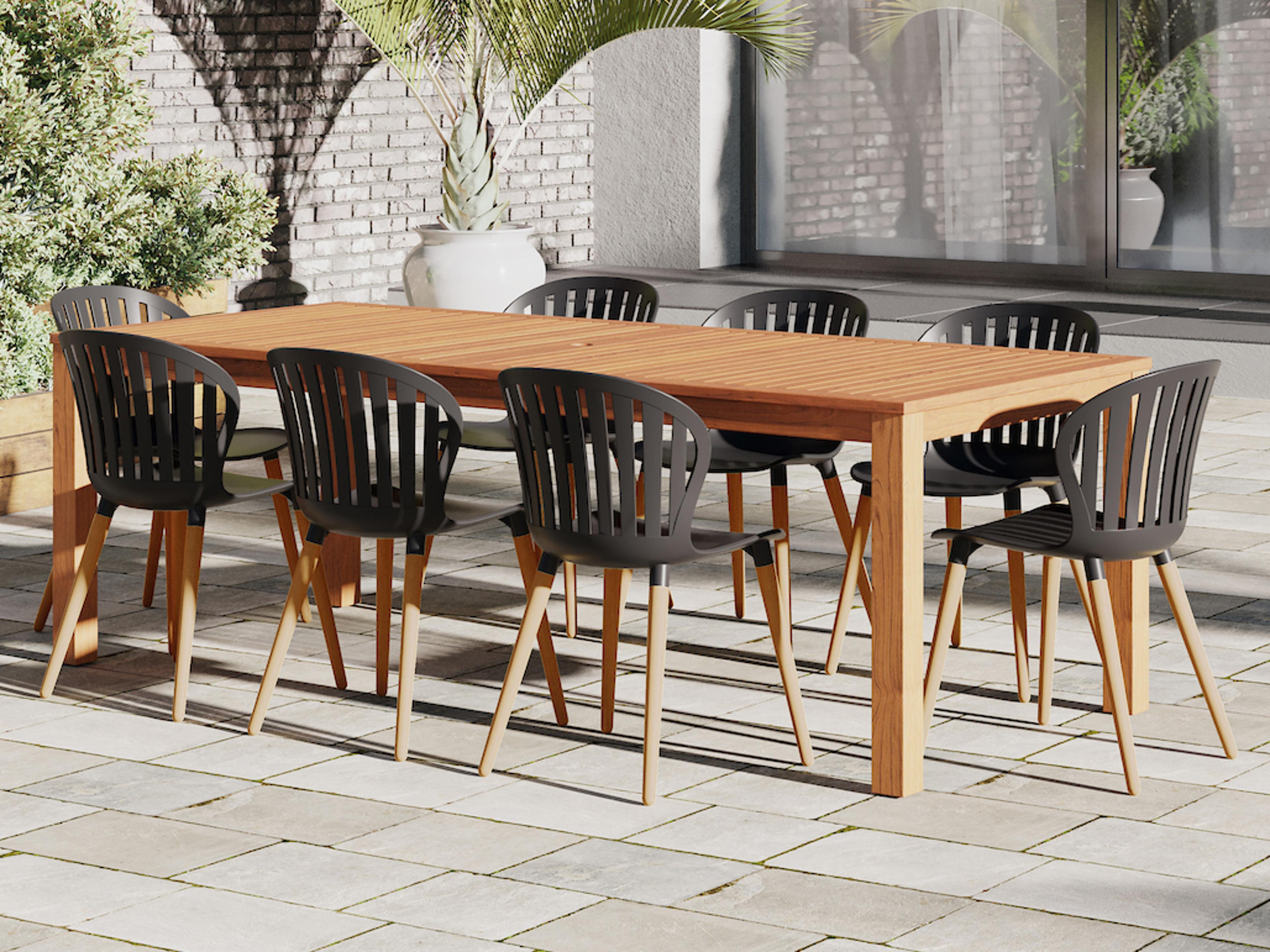 Amazonia Wood Outdoor Dining Set
