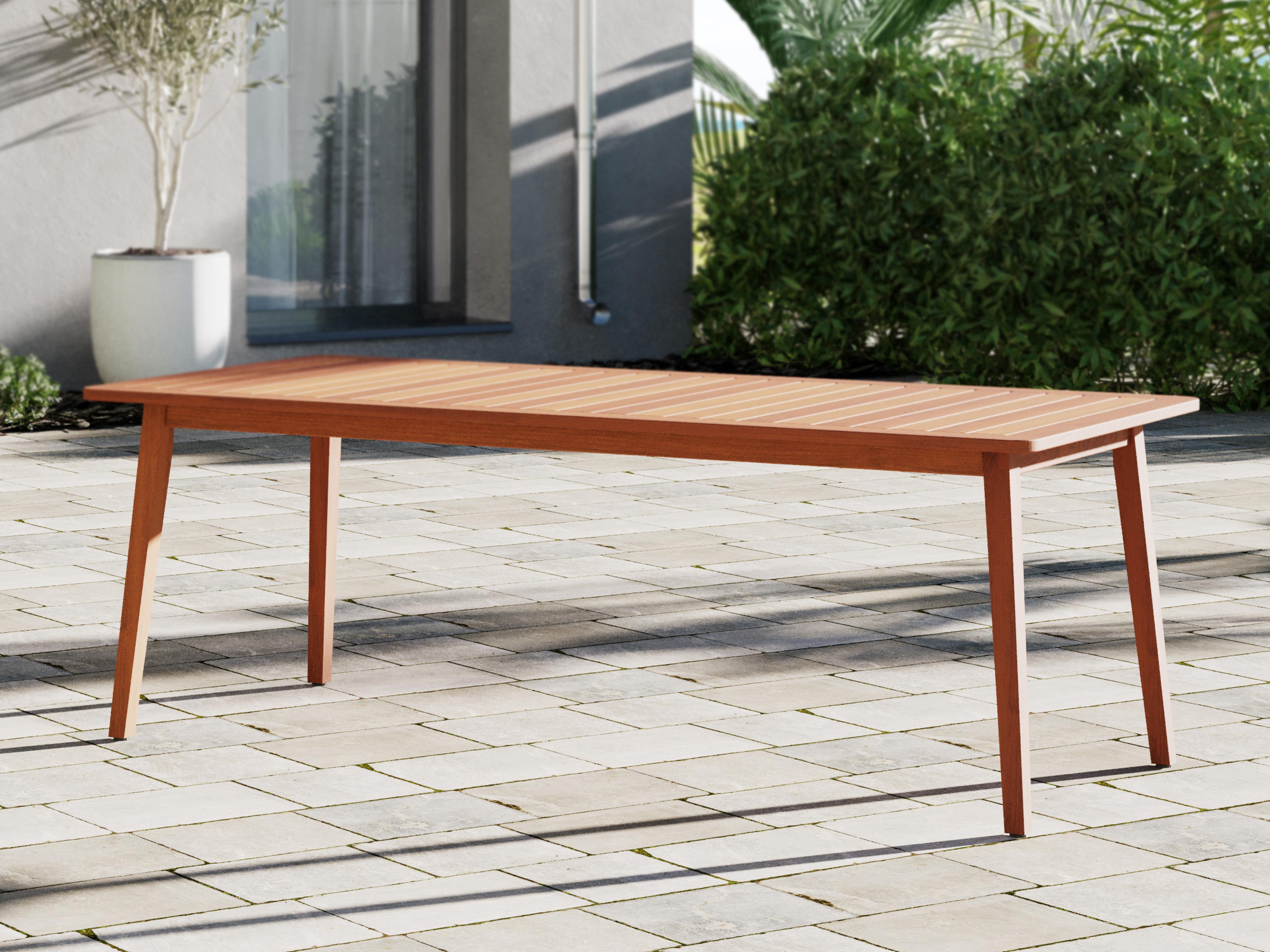 International Home Miami Amazonia Wood Outdoor Patio Dining Set