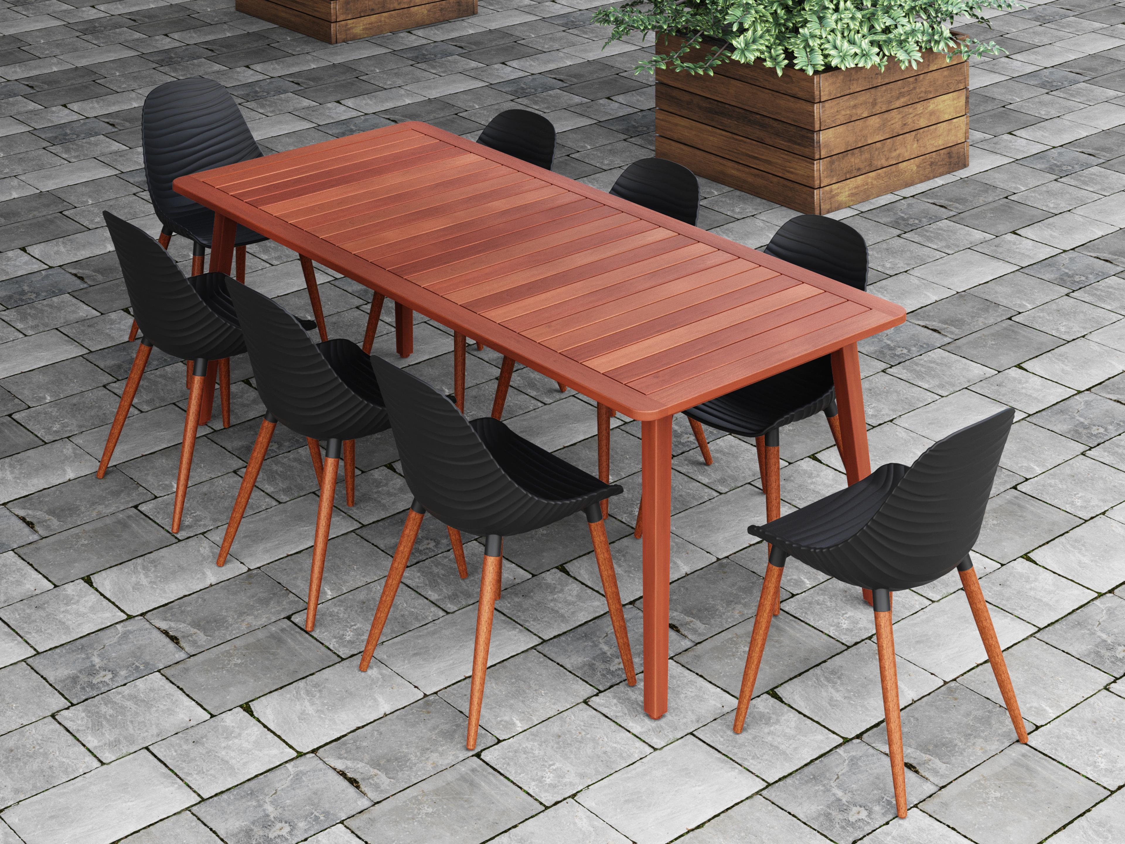 Amazonia Wood Patio Dining Set