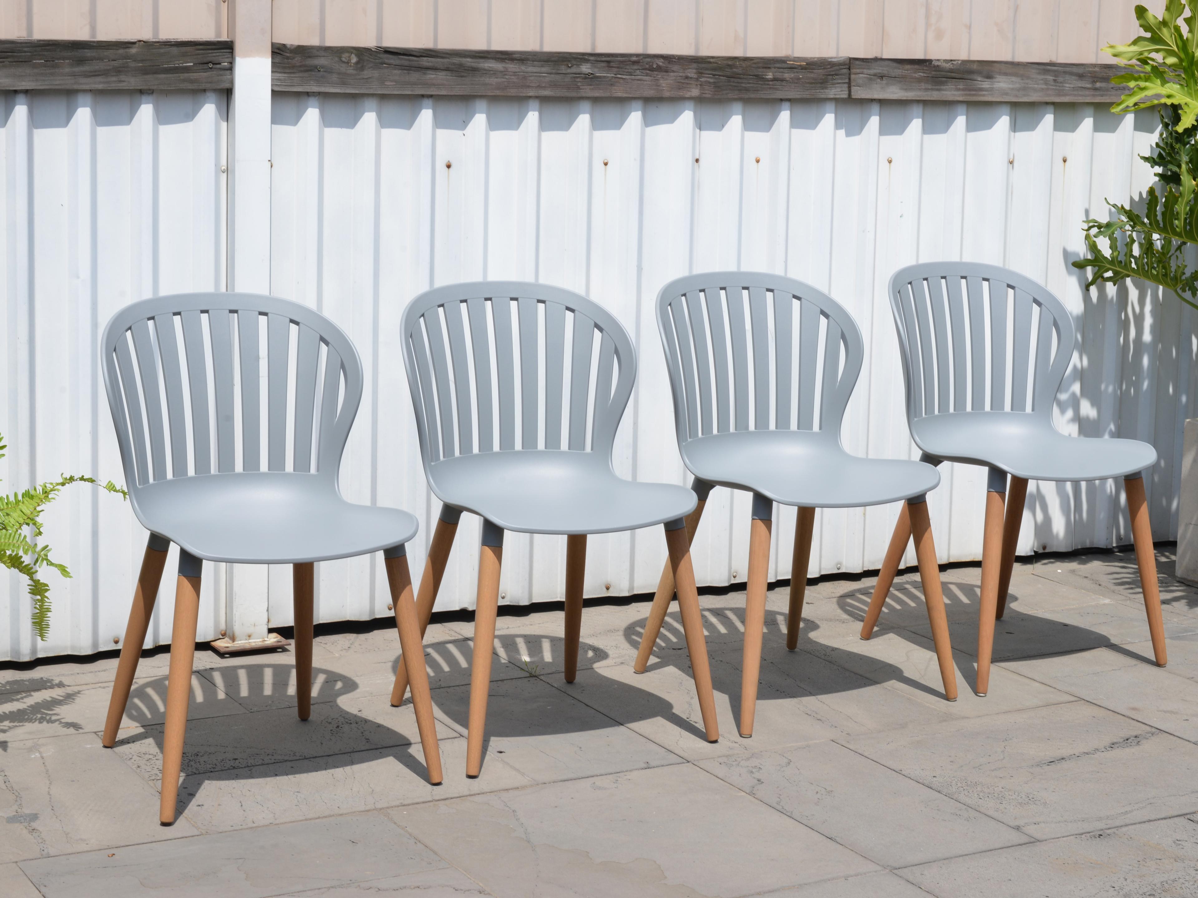 International Home Miami Amazonia Wood Outdoor Dining Set