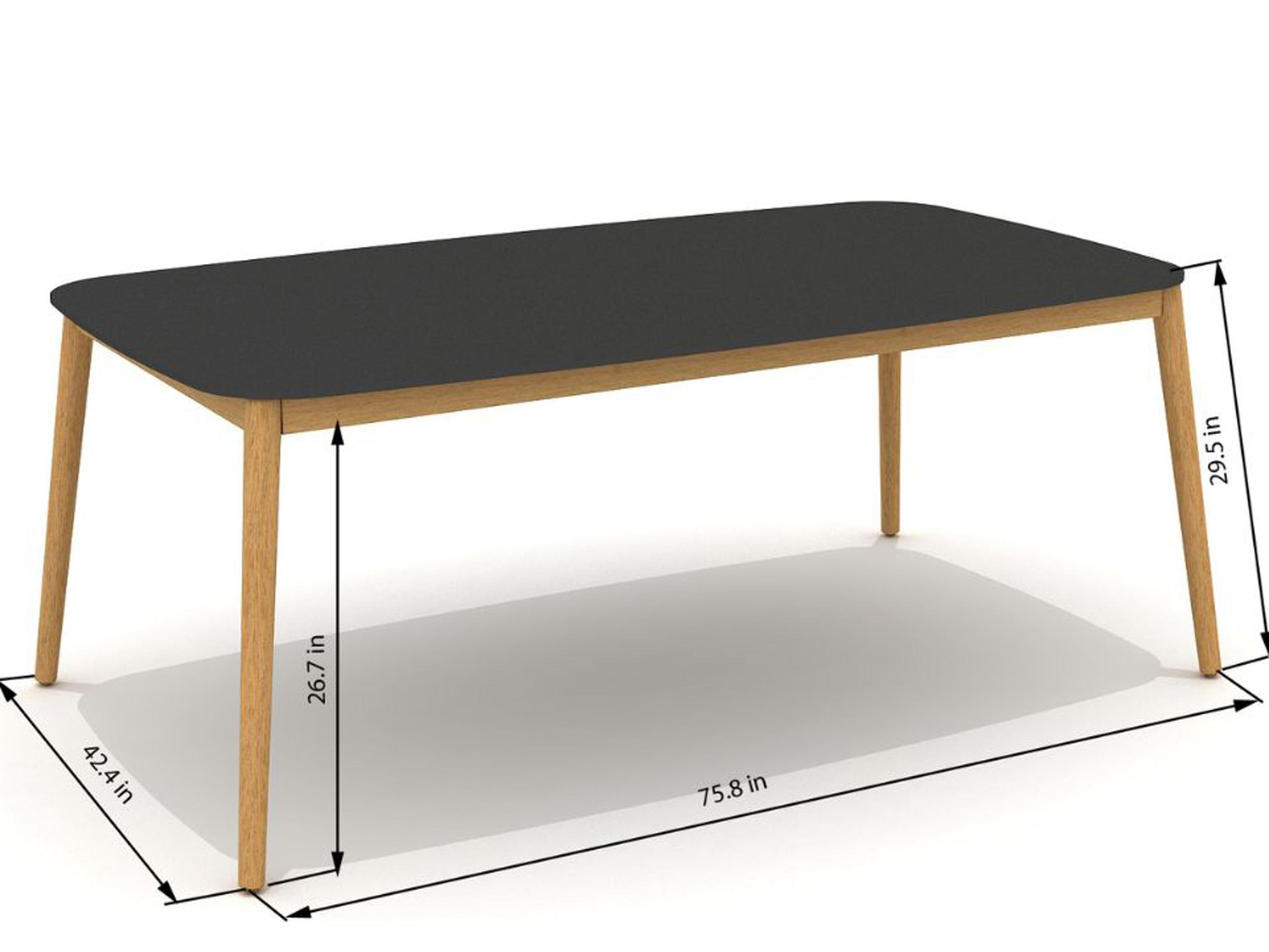 International Home Miami Amazonia Wood Outdoor Dining Set