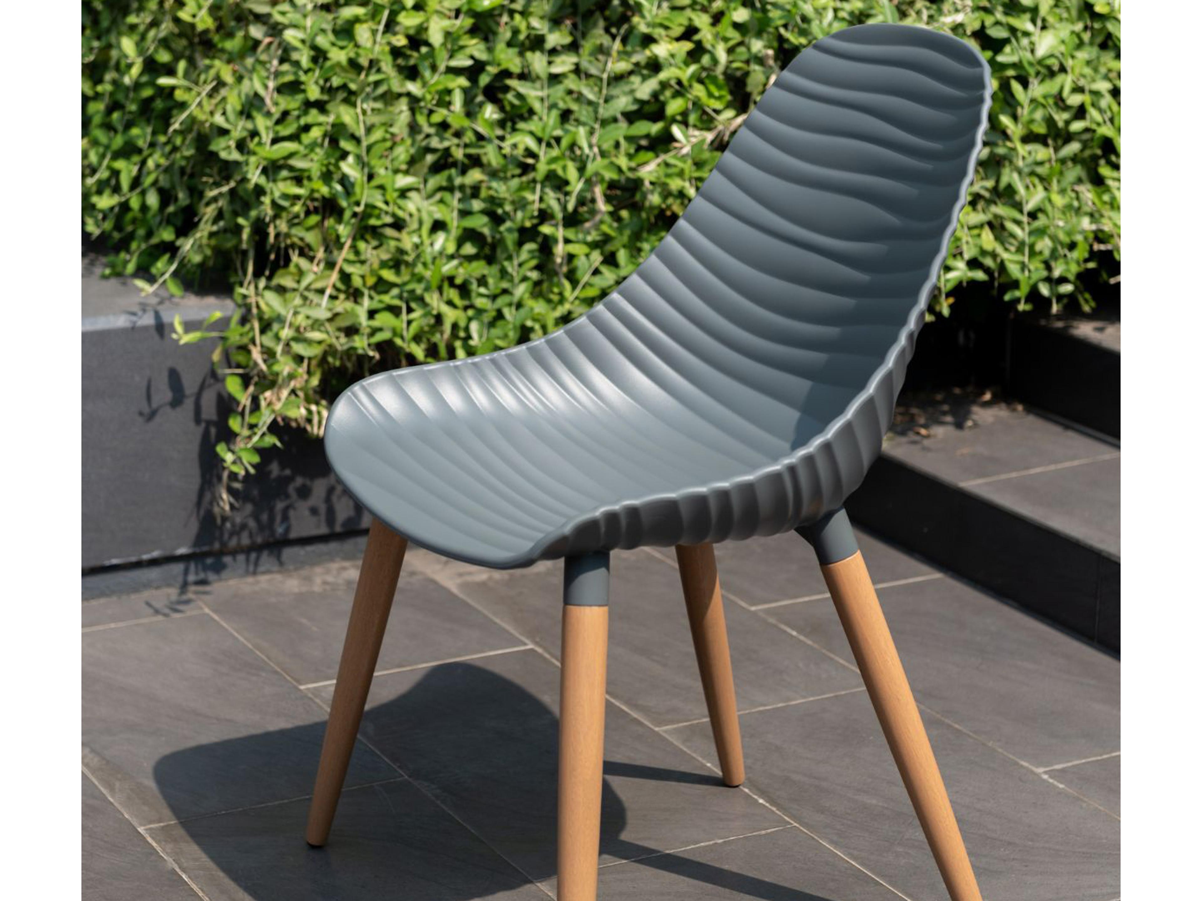 International Home Miami Amazonia Teak Patio Dining Set