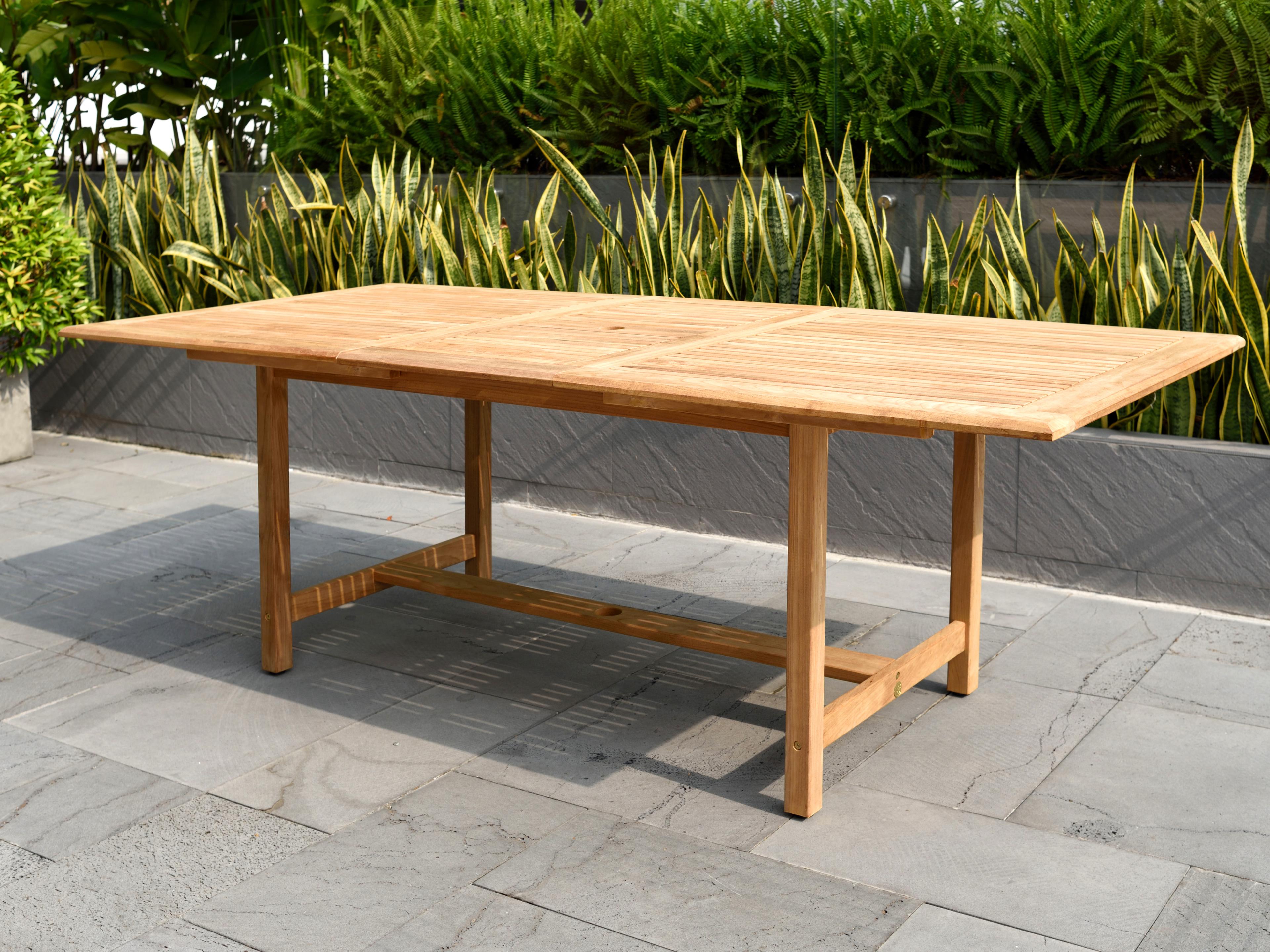 International Home Miami Amazonia Teak Patio Dining Set