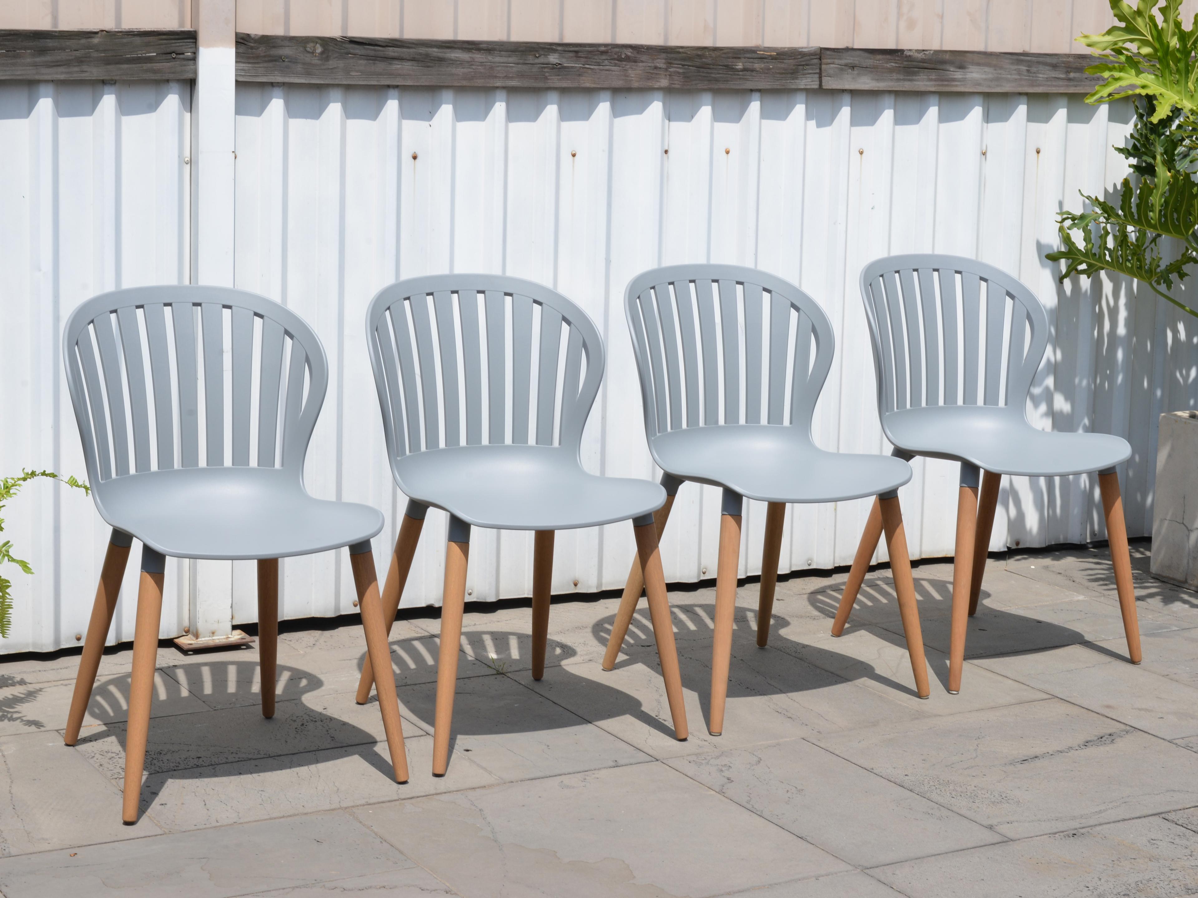 International Home Miami Amazonia Teak Patio Dining Set