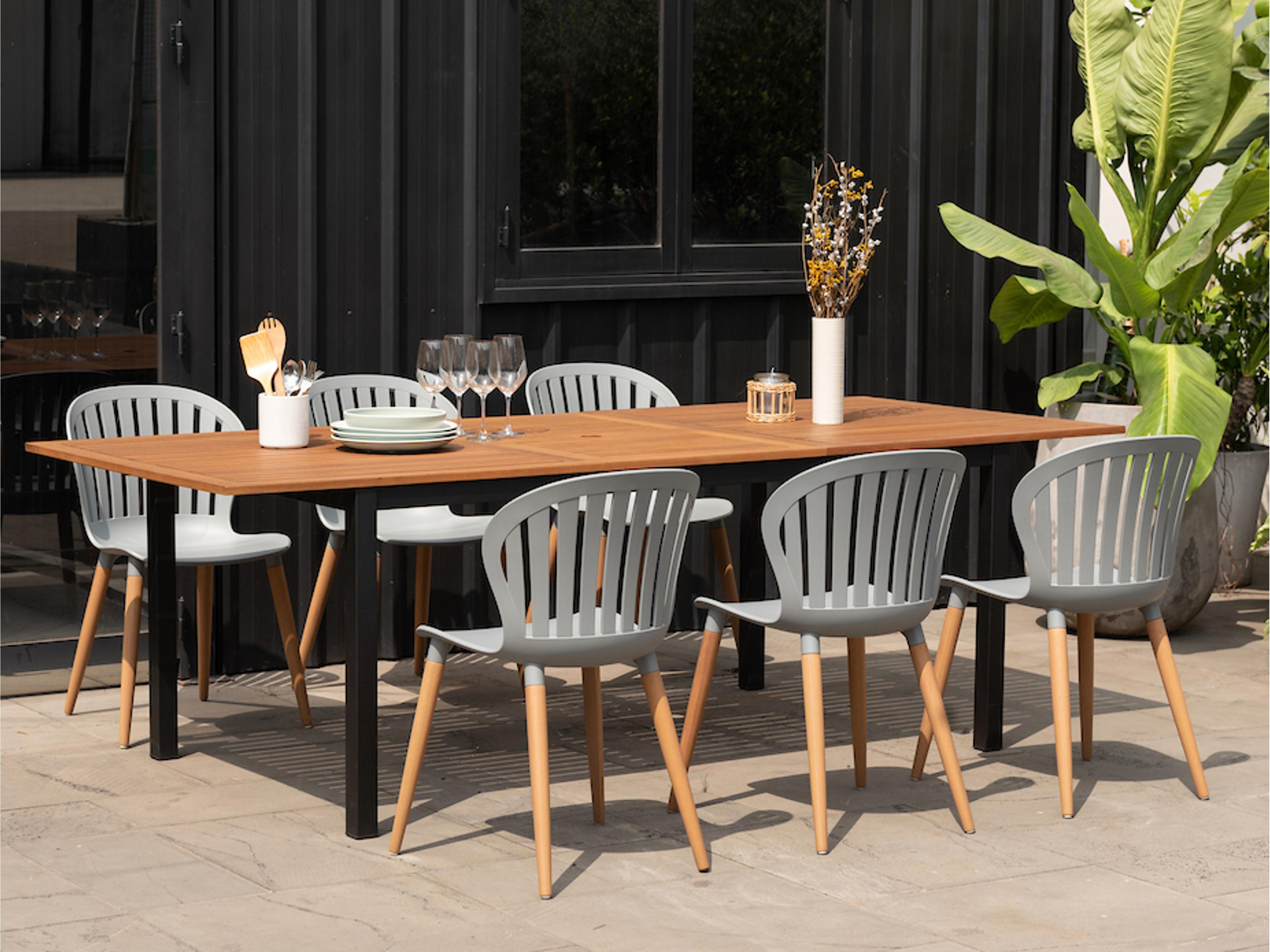 Amazonia Wood Outdoor Dining Set