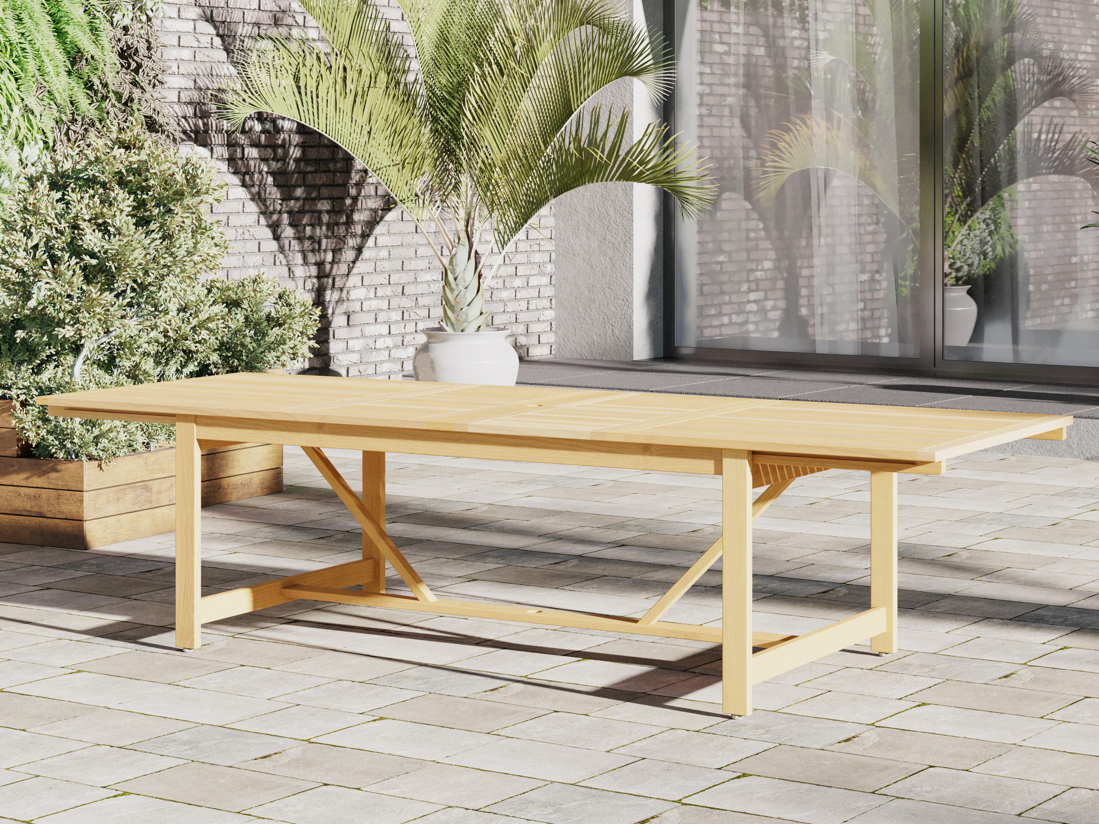 International Home Miami Amazonia Wood Patio Dining Set