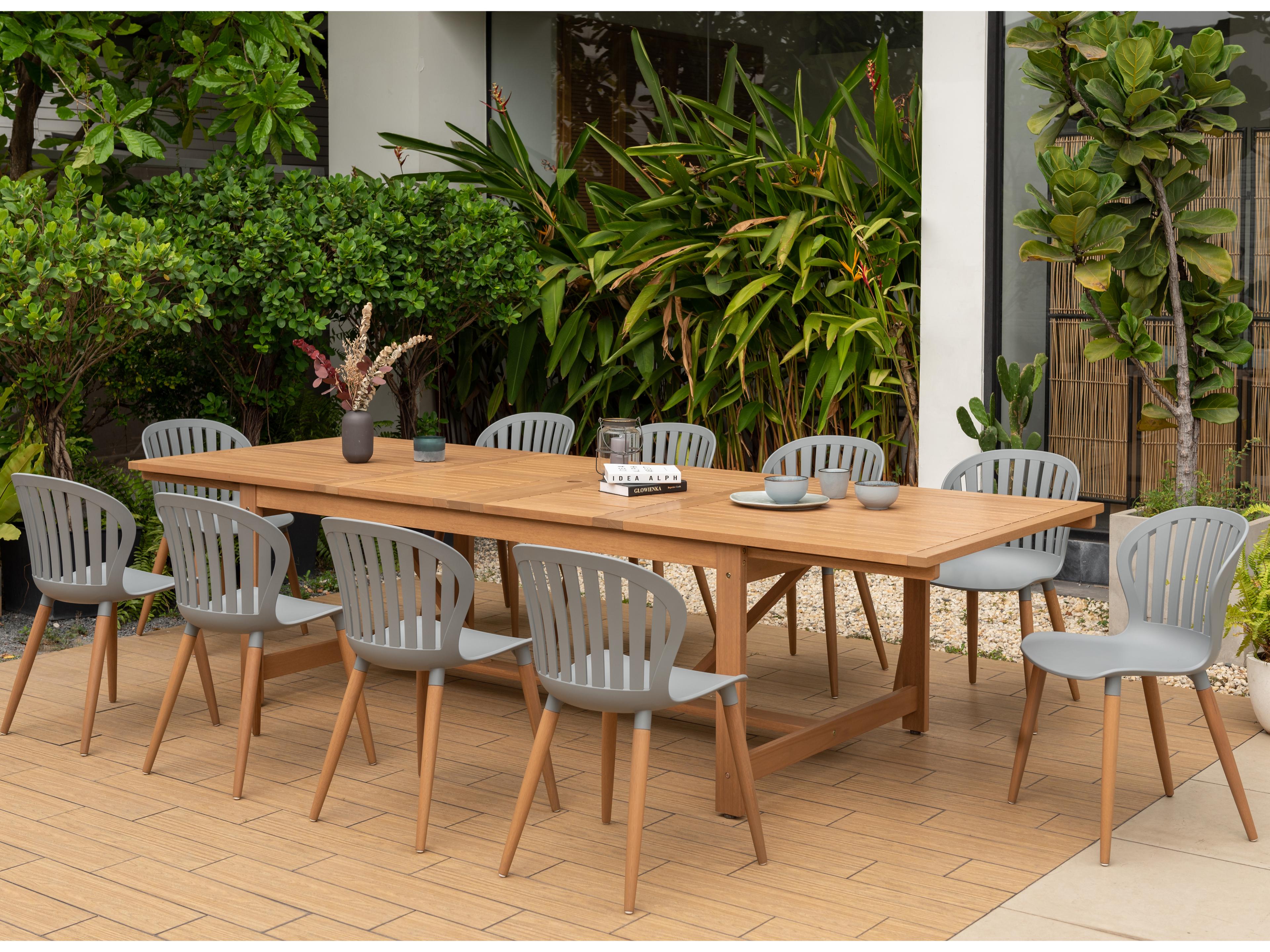 Amazonia Wood Outdoor Dining Set