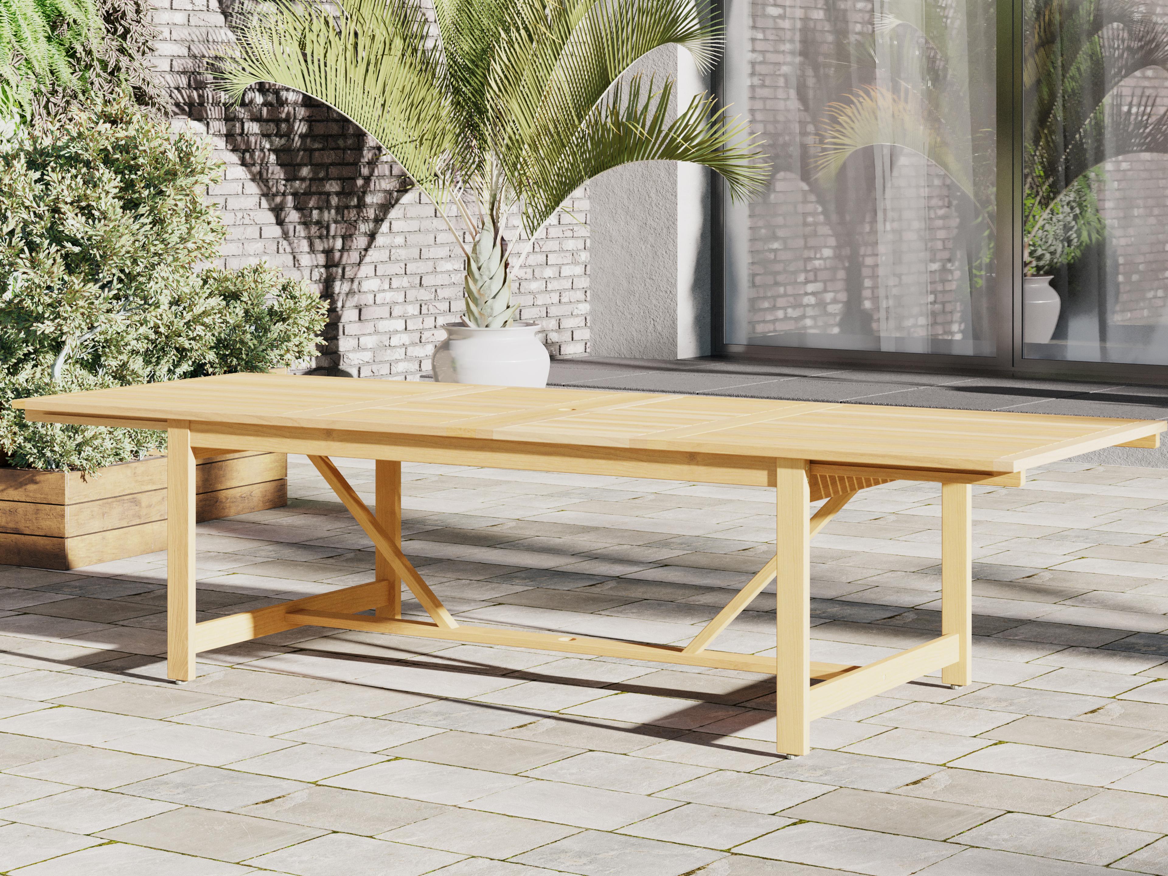 International Home Miami Amazonia Wood Outdoor Dining Set