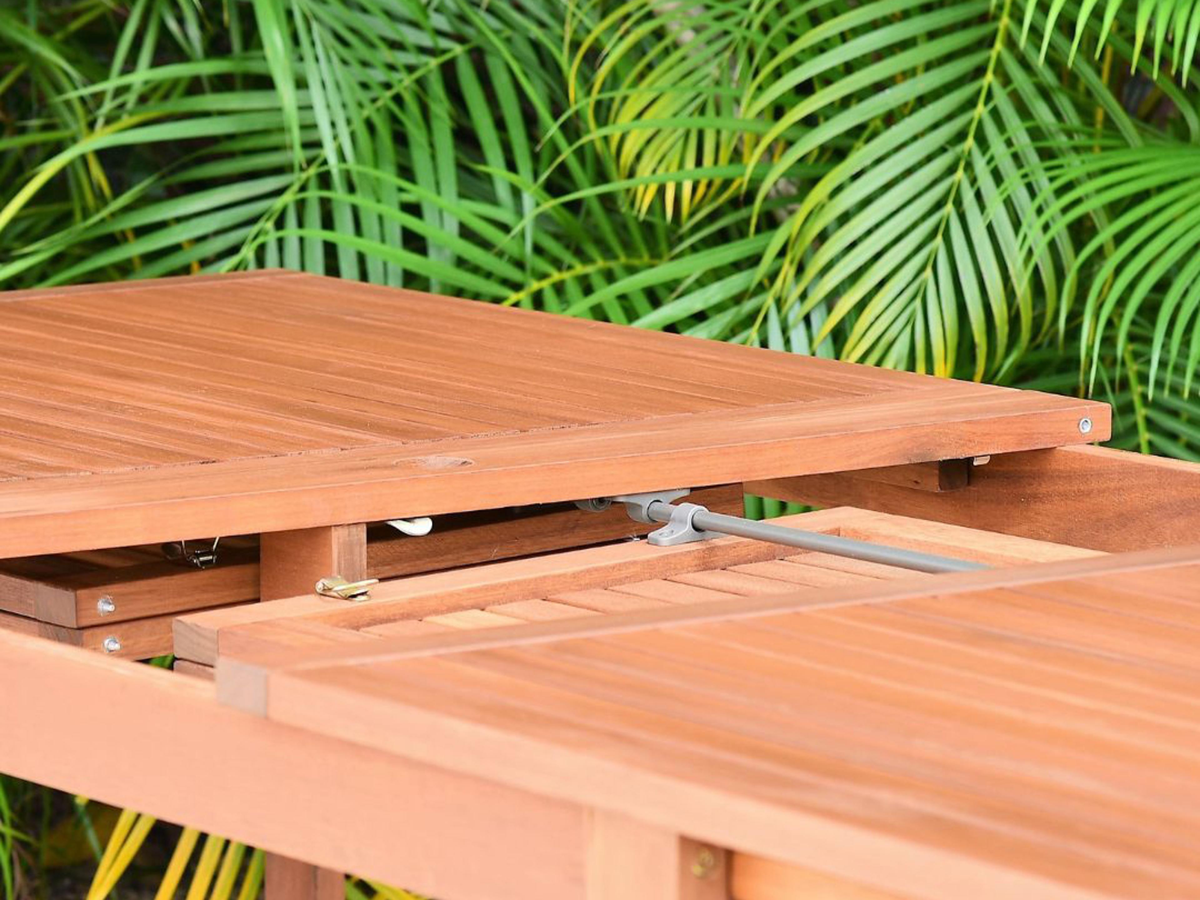 International Home Miami Amazonia Wood Outdoor Patio Dining Set