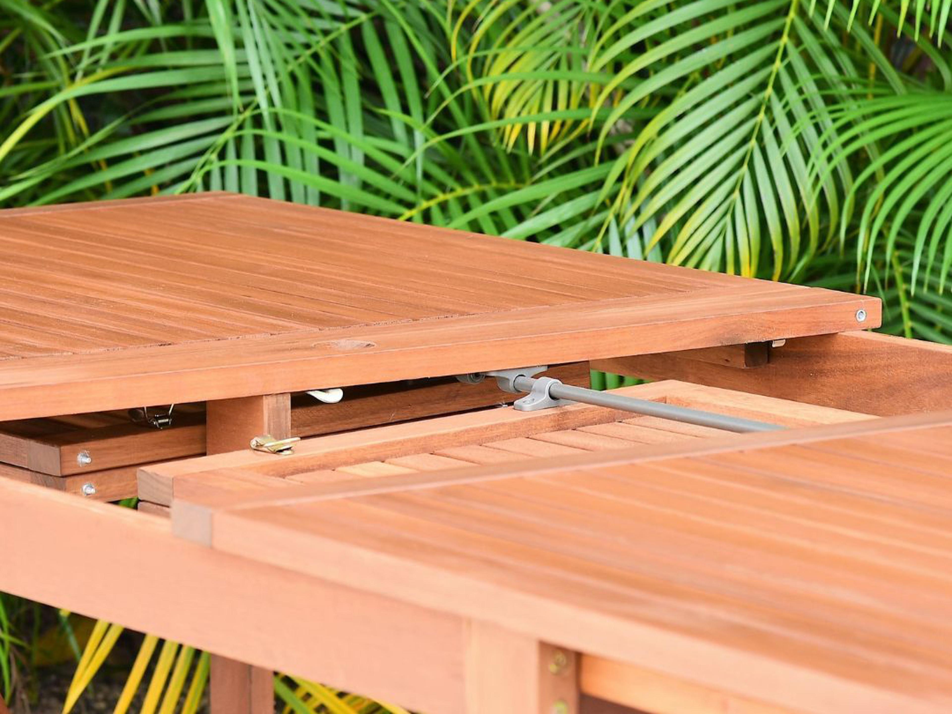 International Home Miami Amazonia Wood Outdoor Dining Set