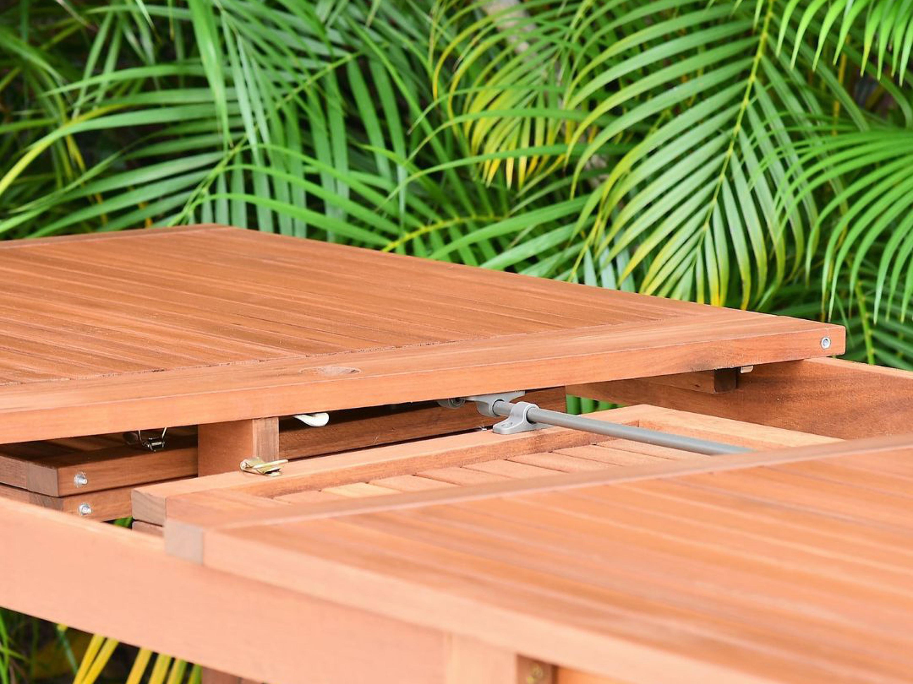 International Home Miami Amazonia Wood Outdoor Patio Dining Set