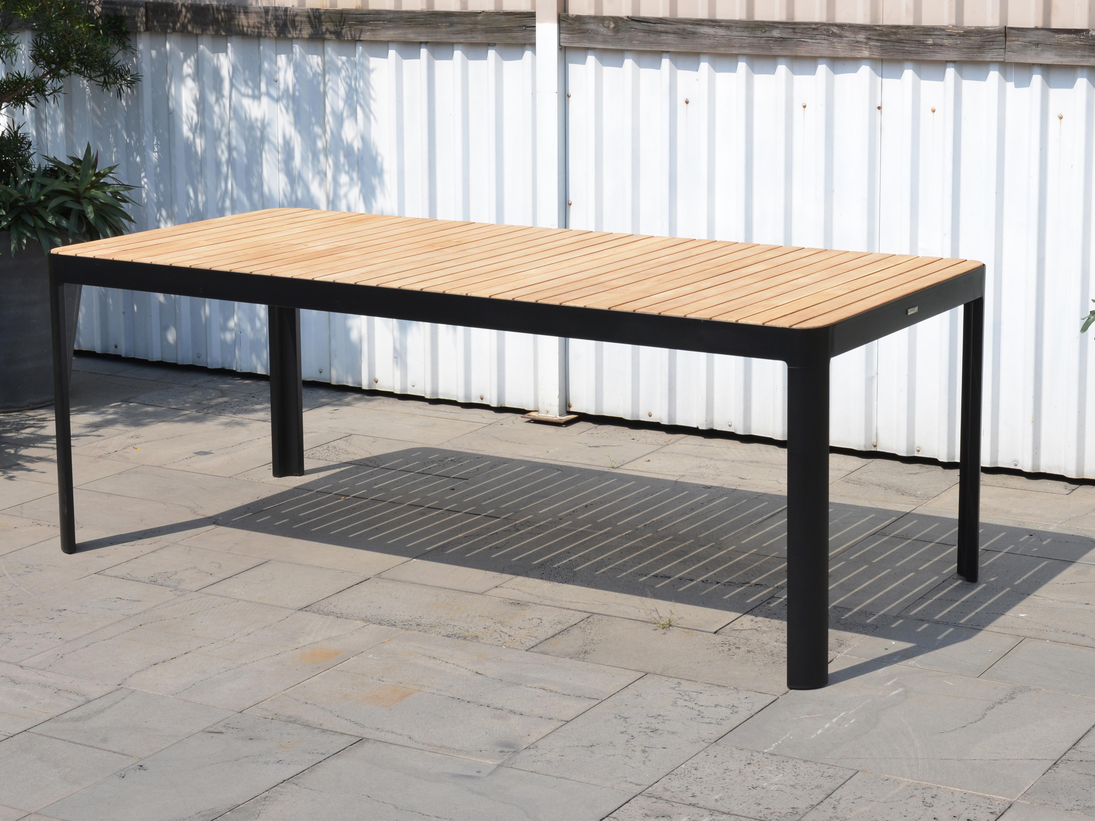 International Home Miami Amazonia Teak Outdoor Dining Set