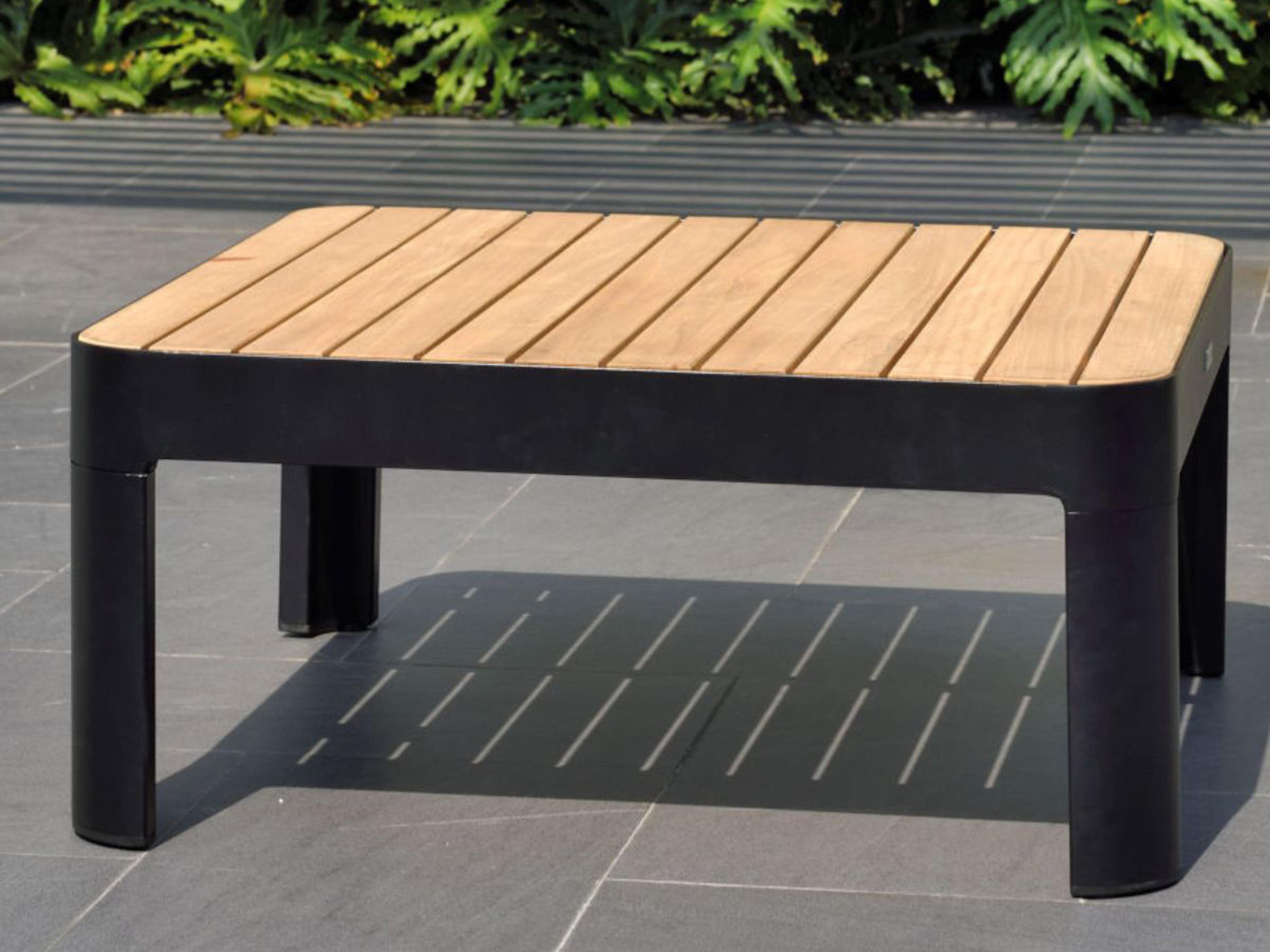 International Home Miami Amazonia Teak Outdoor Patio Coffee Table