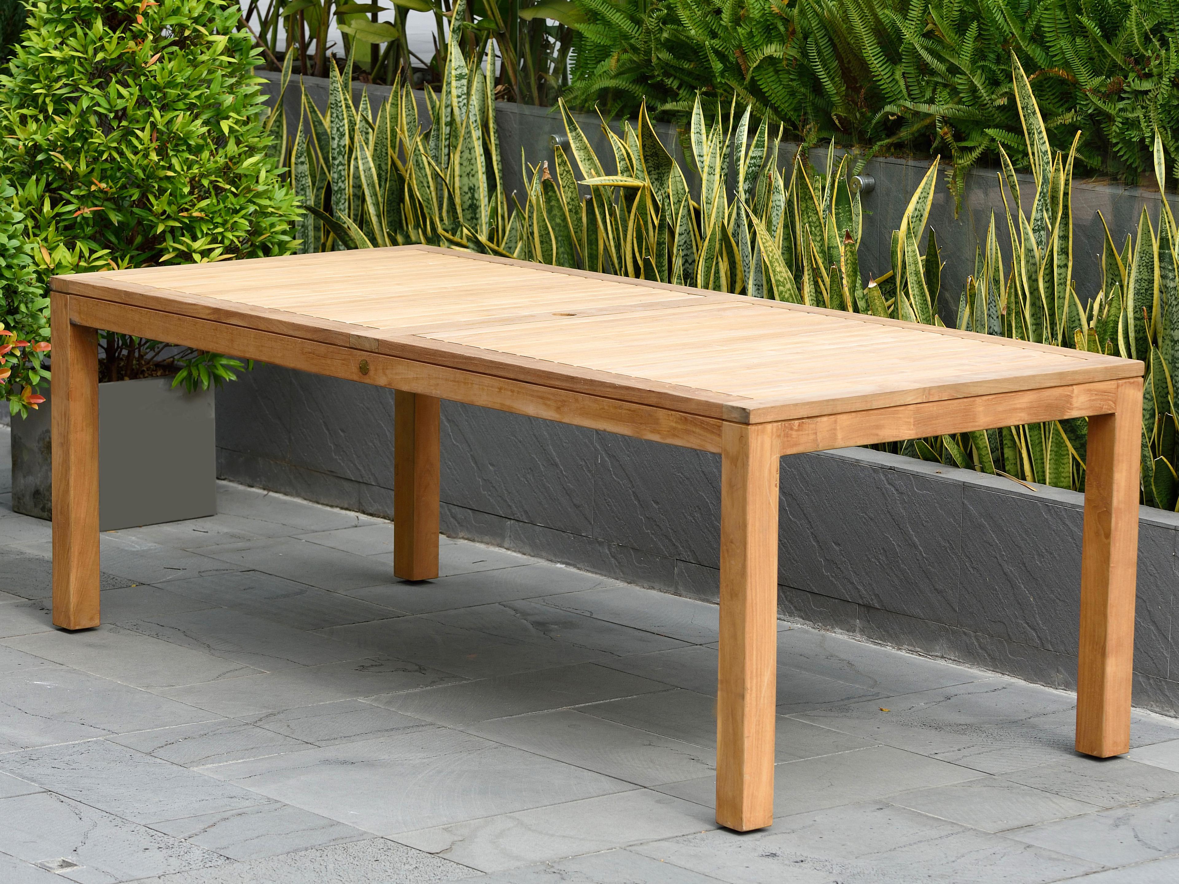 International Home Miami Amazonia Teak Patio Dining Set