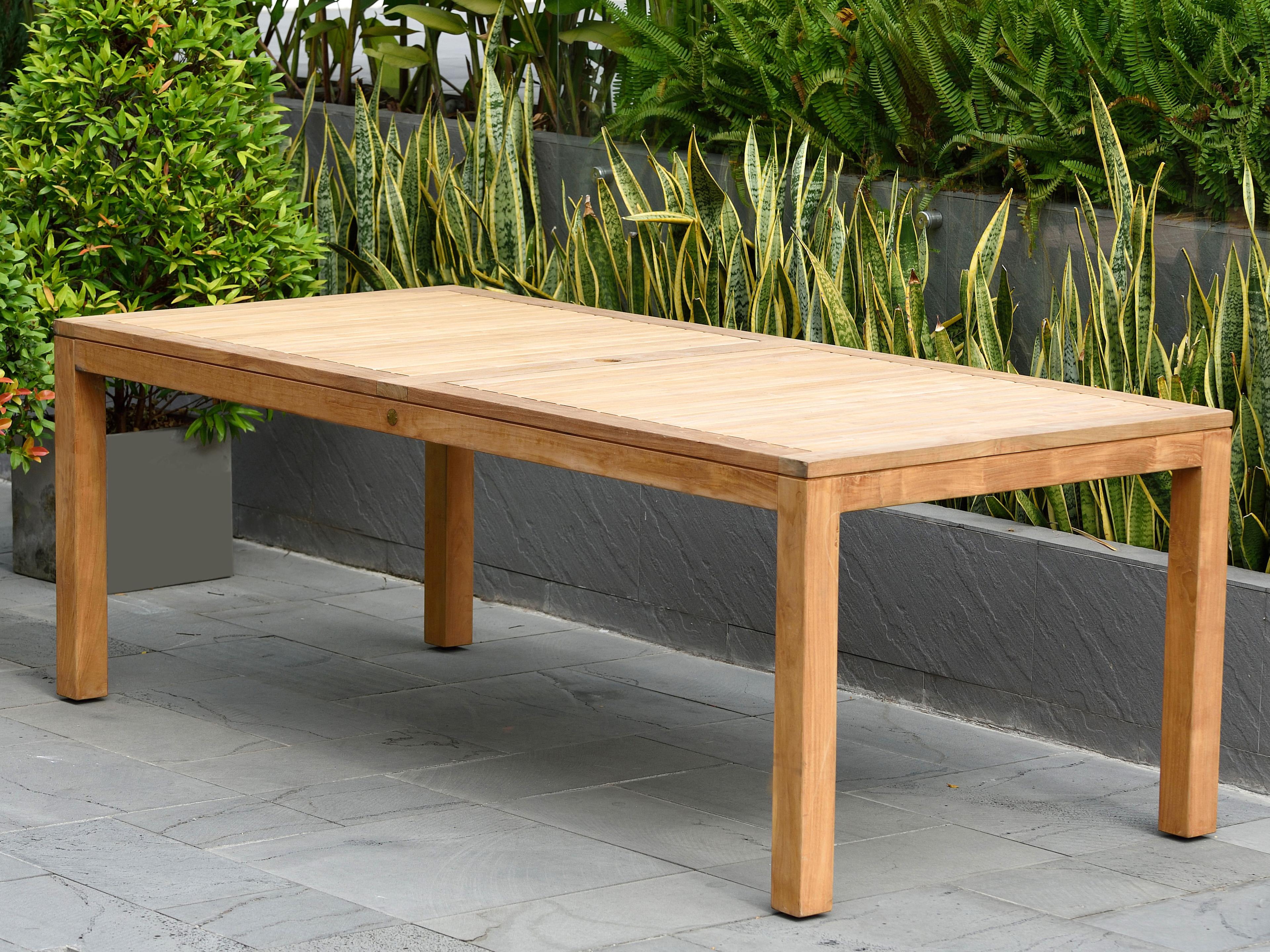 International Home Miami Amazonia Teak Outdoor Dining Set