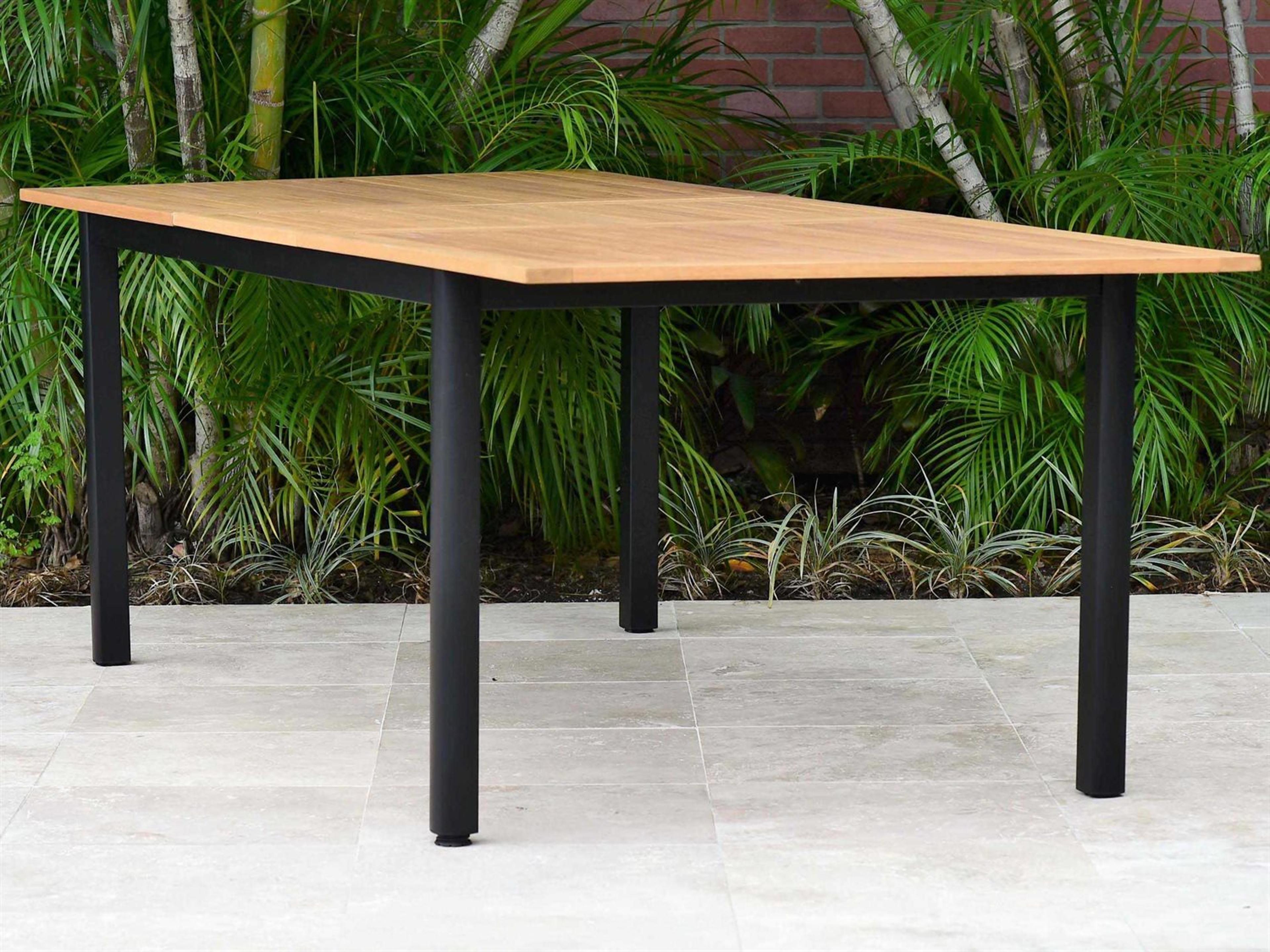 International Home Miami Amazonia Maria 4 Piece Extendable Rectangular Wood Outdoor Dining Set