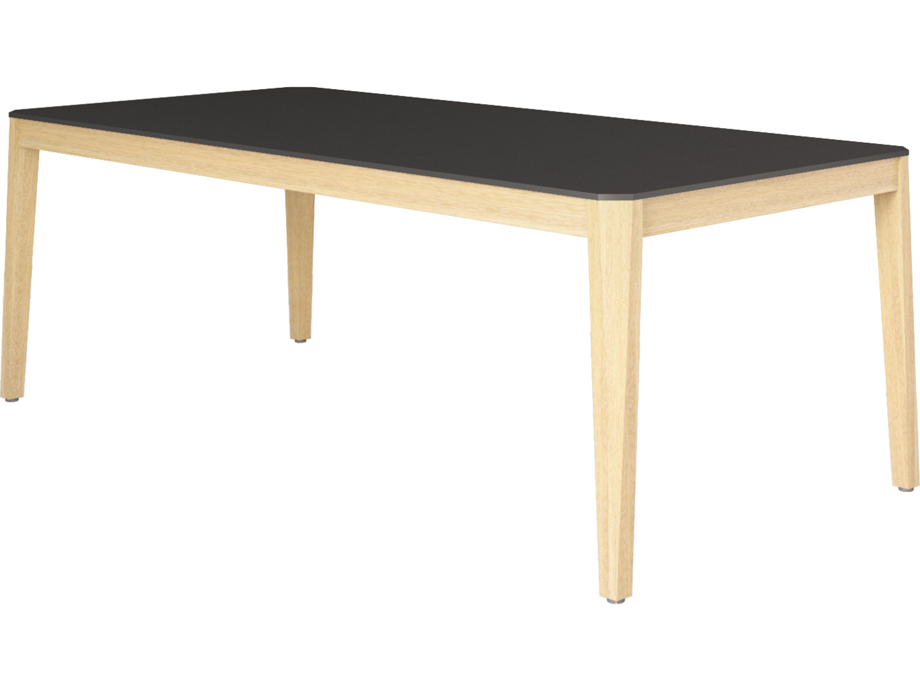 International Home Miami Amazonia Melbourne 215 inch Black 9 Person Outdoor Rectangular dining Set